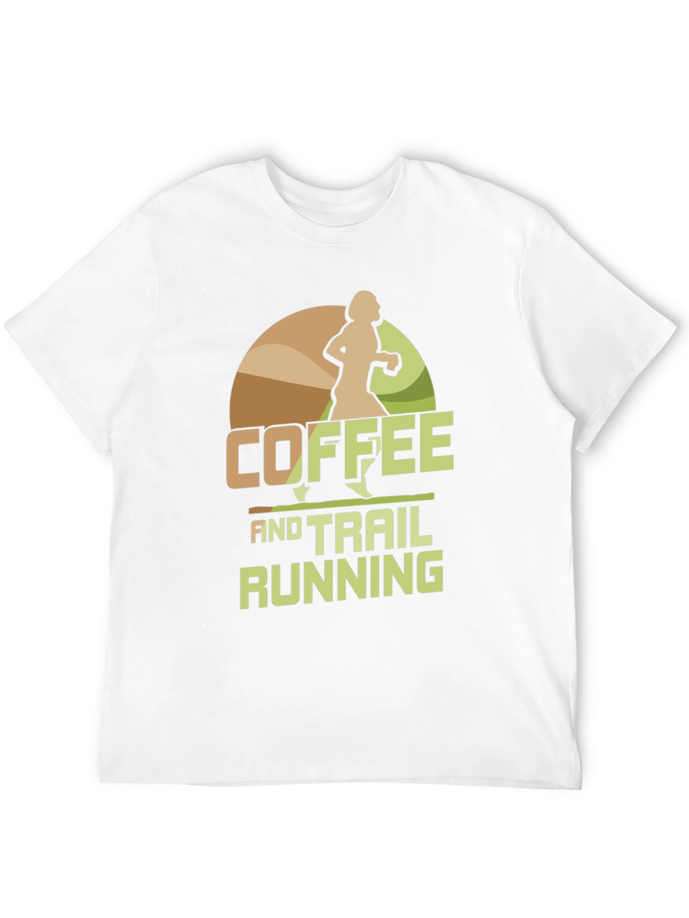 Coffee and Trail Running Graphic Tee