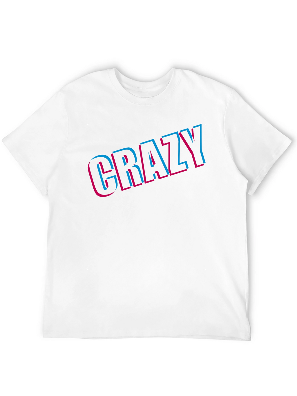 Crazy Graphic Tee - Bold Statement T-Shirt