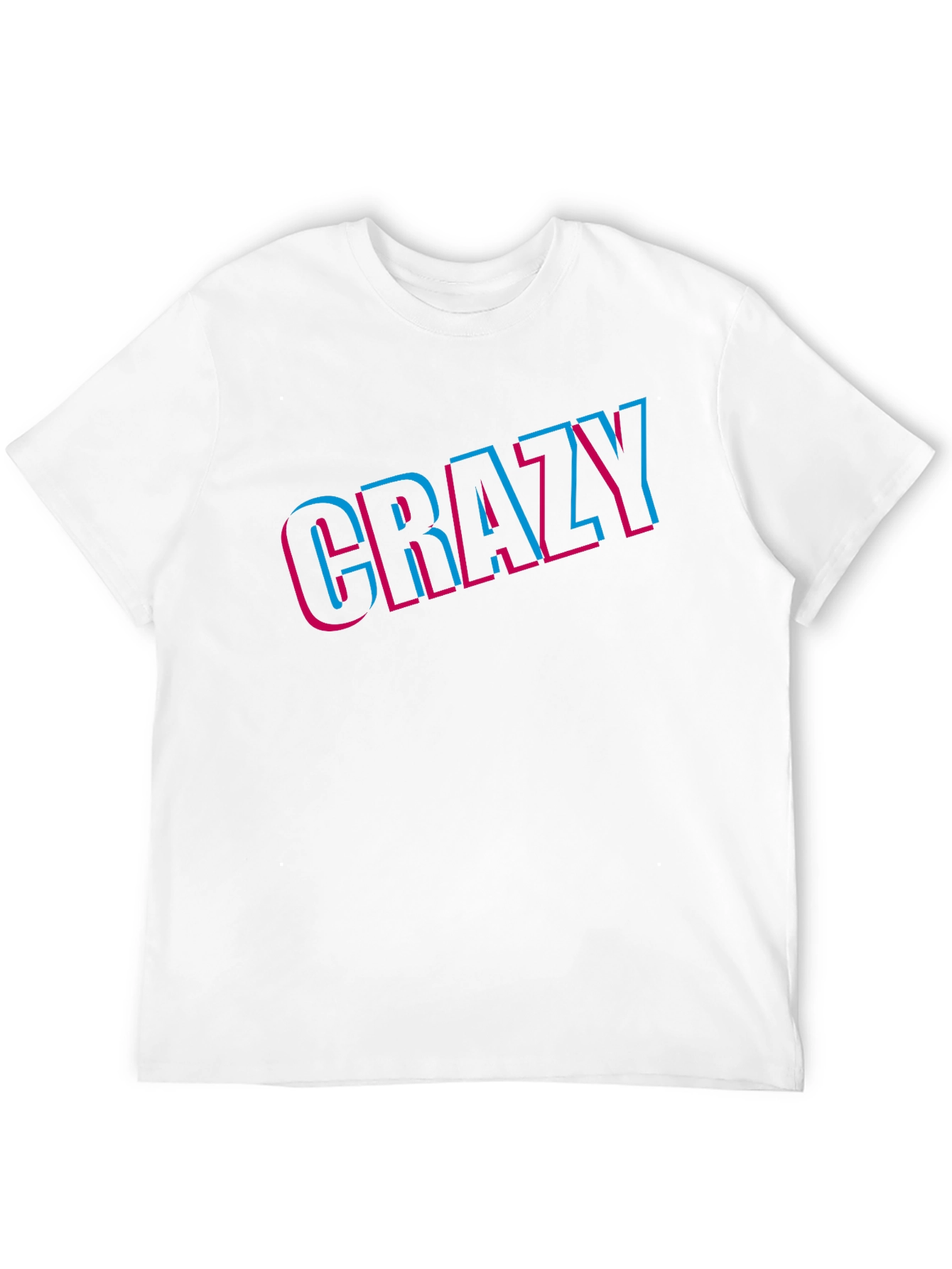 Crazy Graphic Tee - Bold Statement T-Shirt