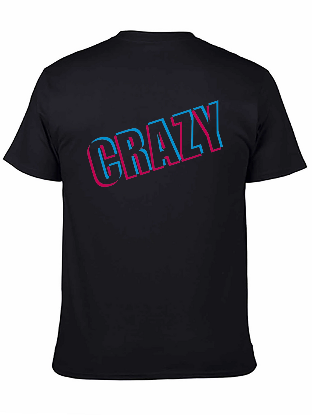 Crazy Graphic Tee - Bold Statement T-Shirt