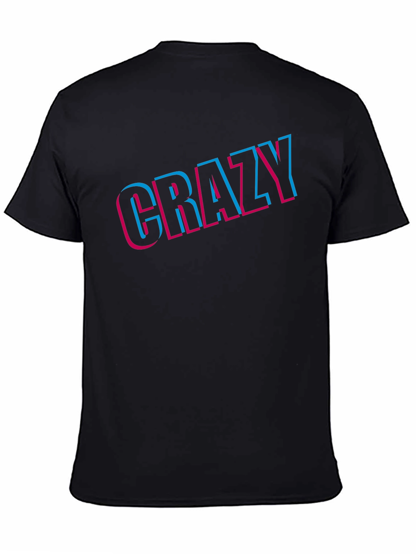 Crazy Graphic Tee - Bold Statement T-Shirt