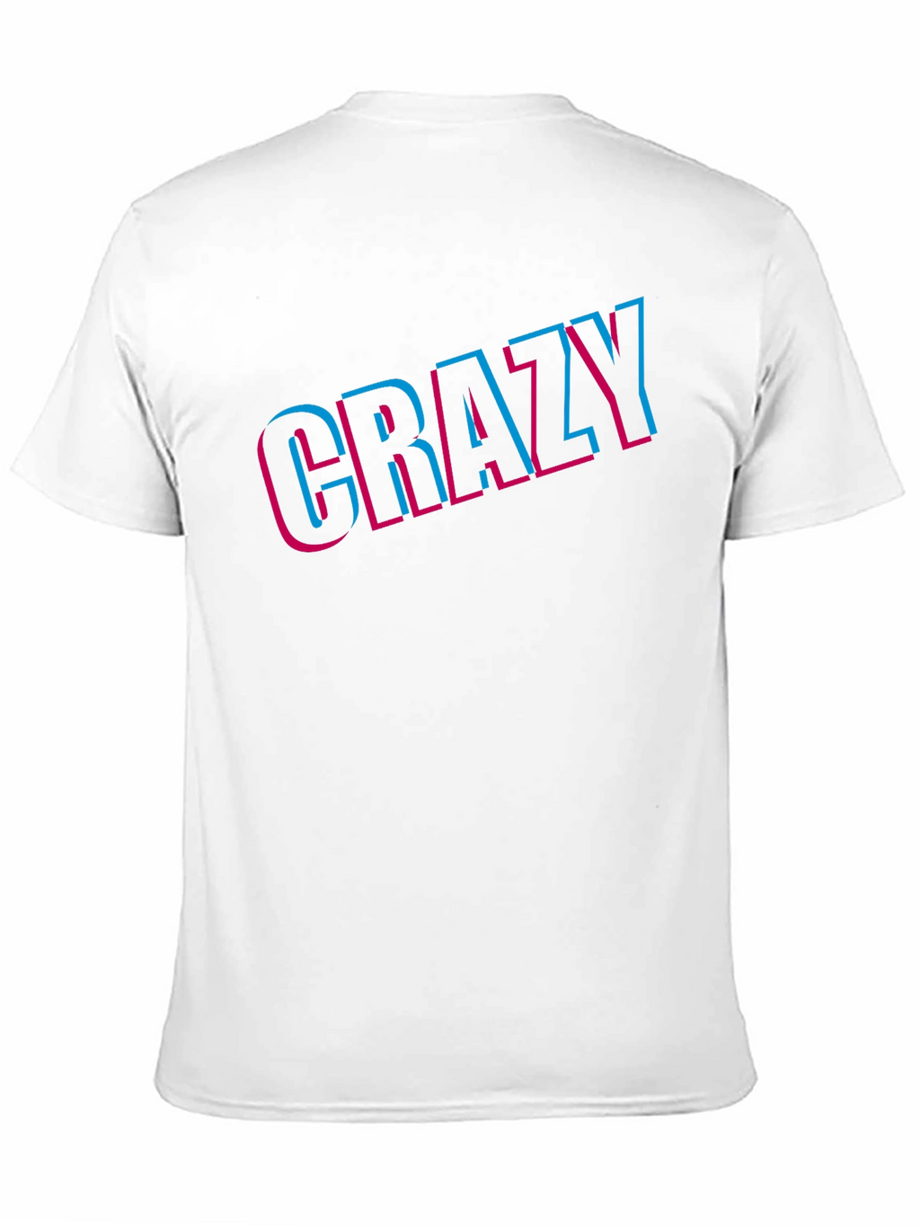 Crazy Graphic Tee - Bold Statement T-Shirt