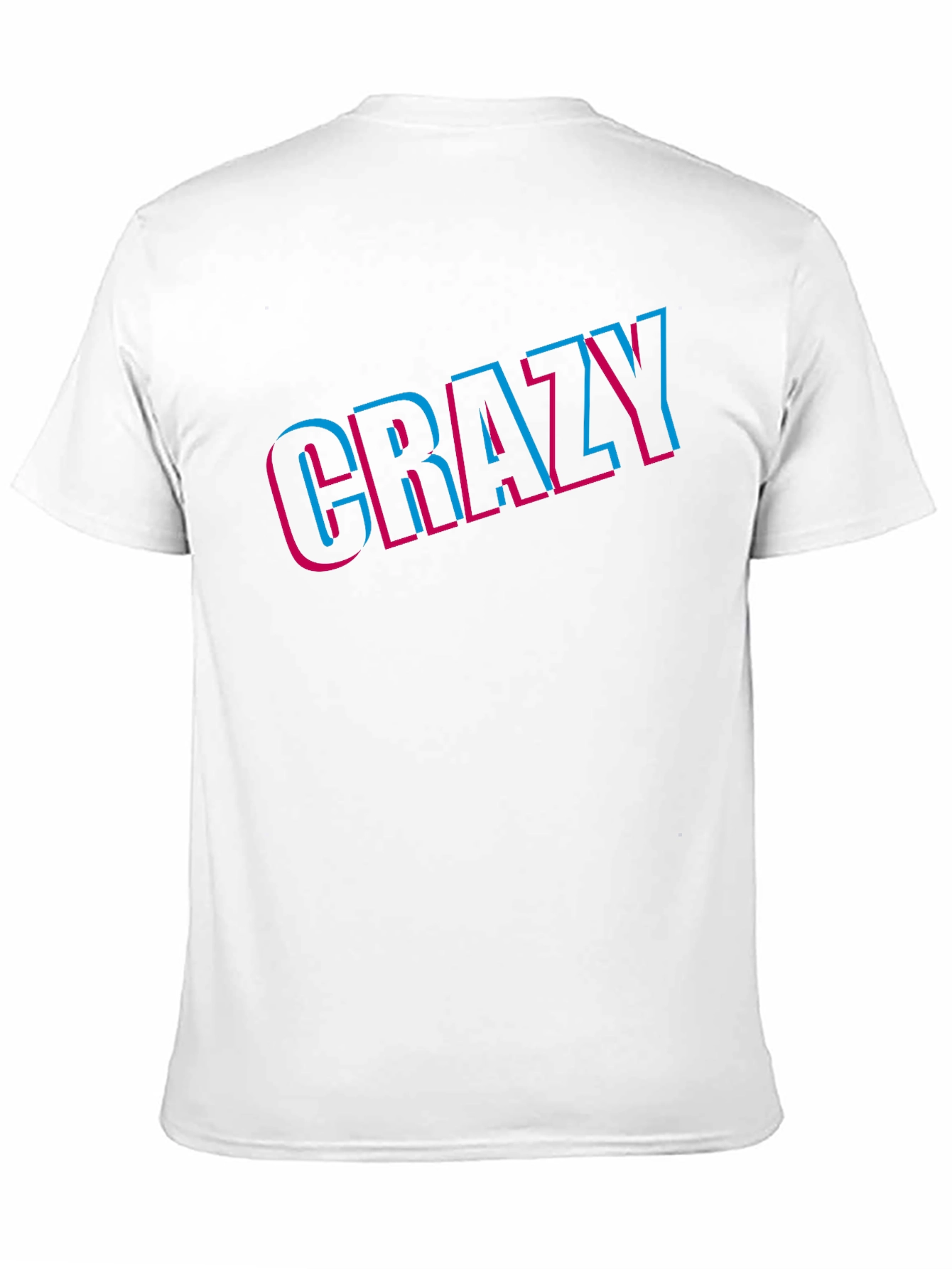 Crazy Graphic Tee - Bold Statement T-Shirt