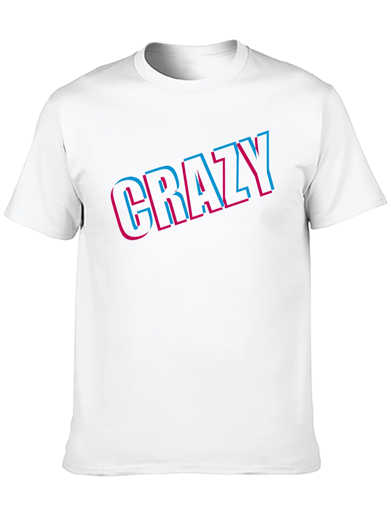 Crazy Graphic Tee - Bold Statement T-Shirt