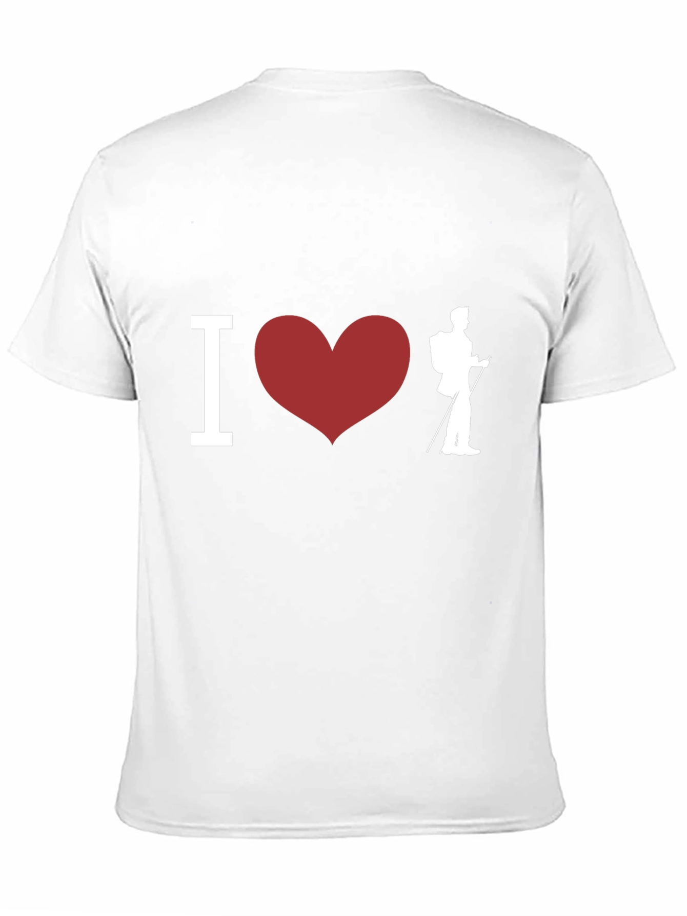 I Heart Hiking Black T-Shirt