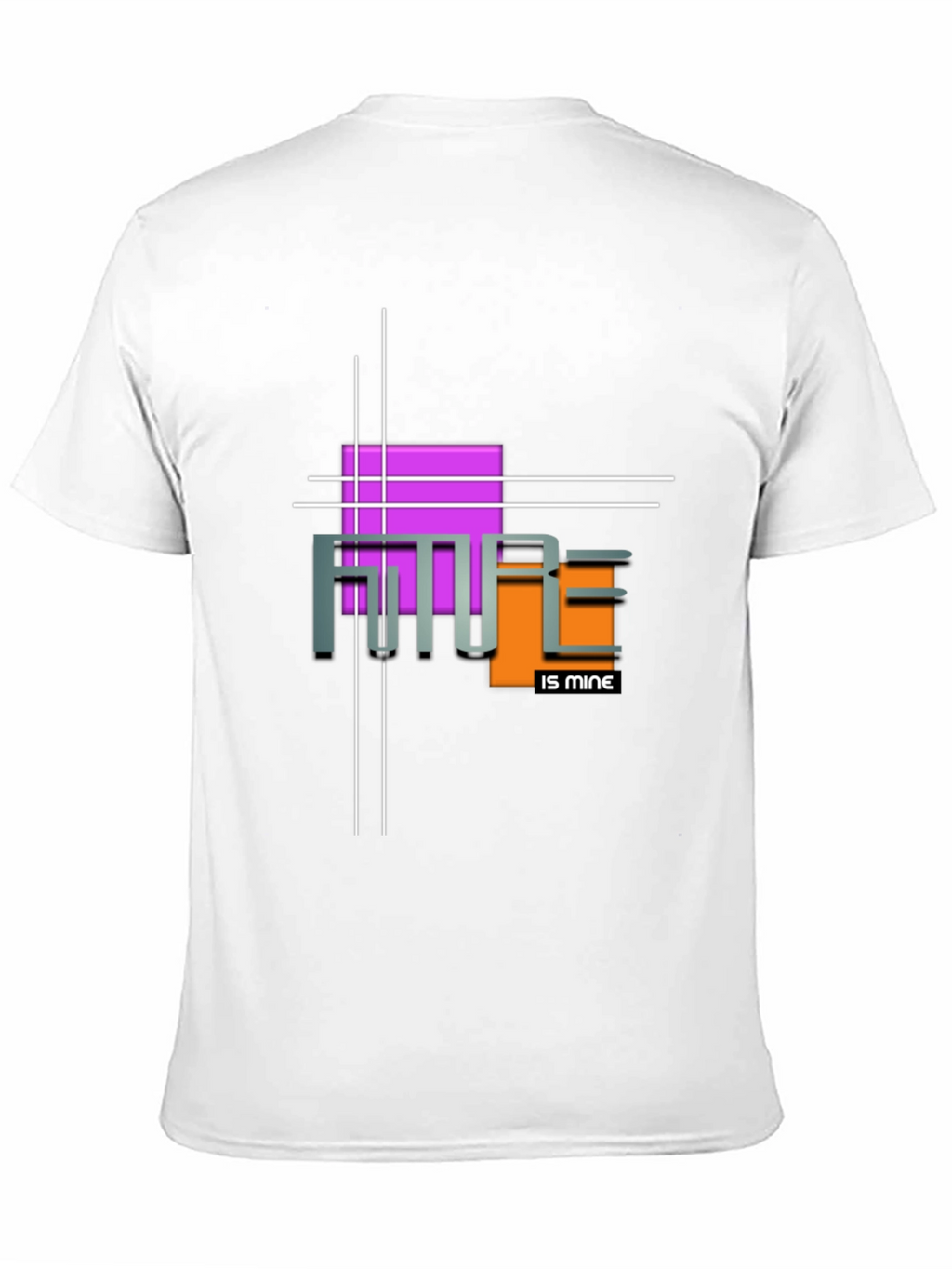 Futuristic Graphic Tee - Future is Mine