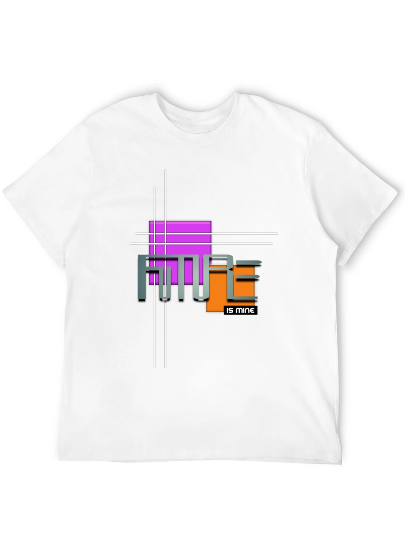 Futuristic Graphic Tee - Future is Mine