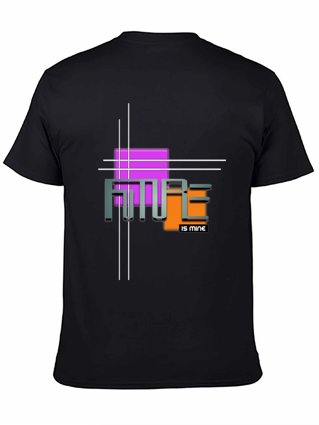Futuristic Graphic Tee - Future is Mine