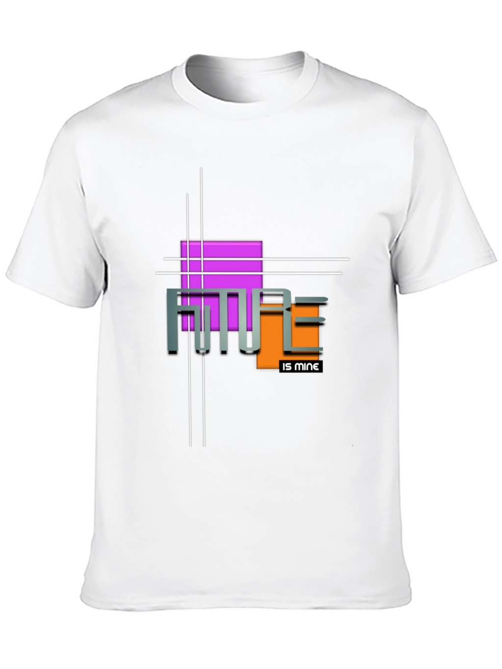 Futuristic Graphic Tee - Future is Mine