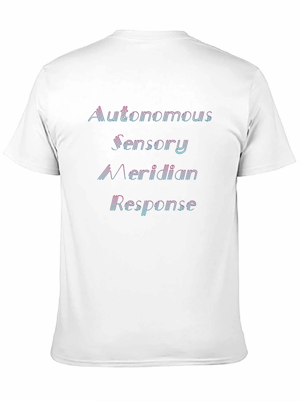 ASMR Black T-Shirt - Autonomous Sensory Meridian Response