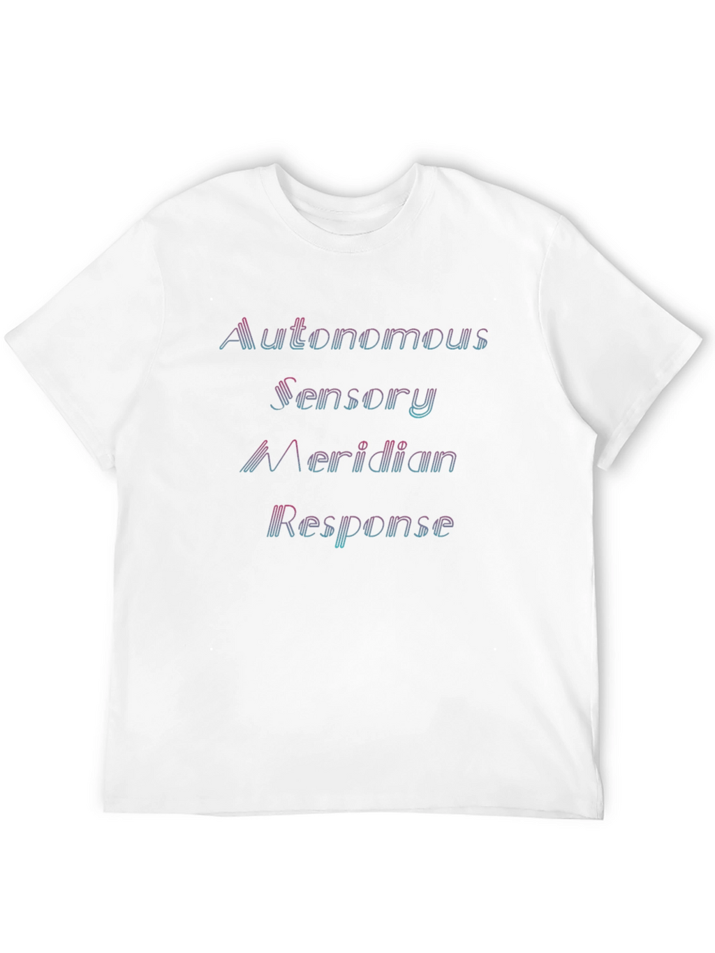 ASMR Black T-Shirt - Autonomous Sensory Meridian Response