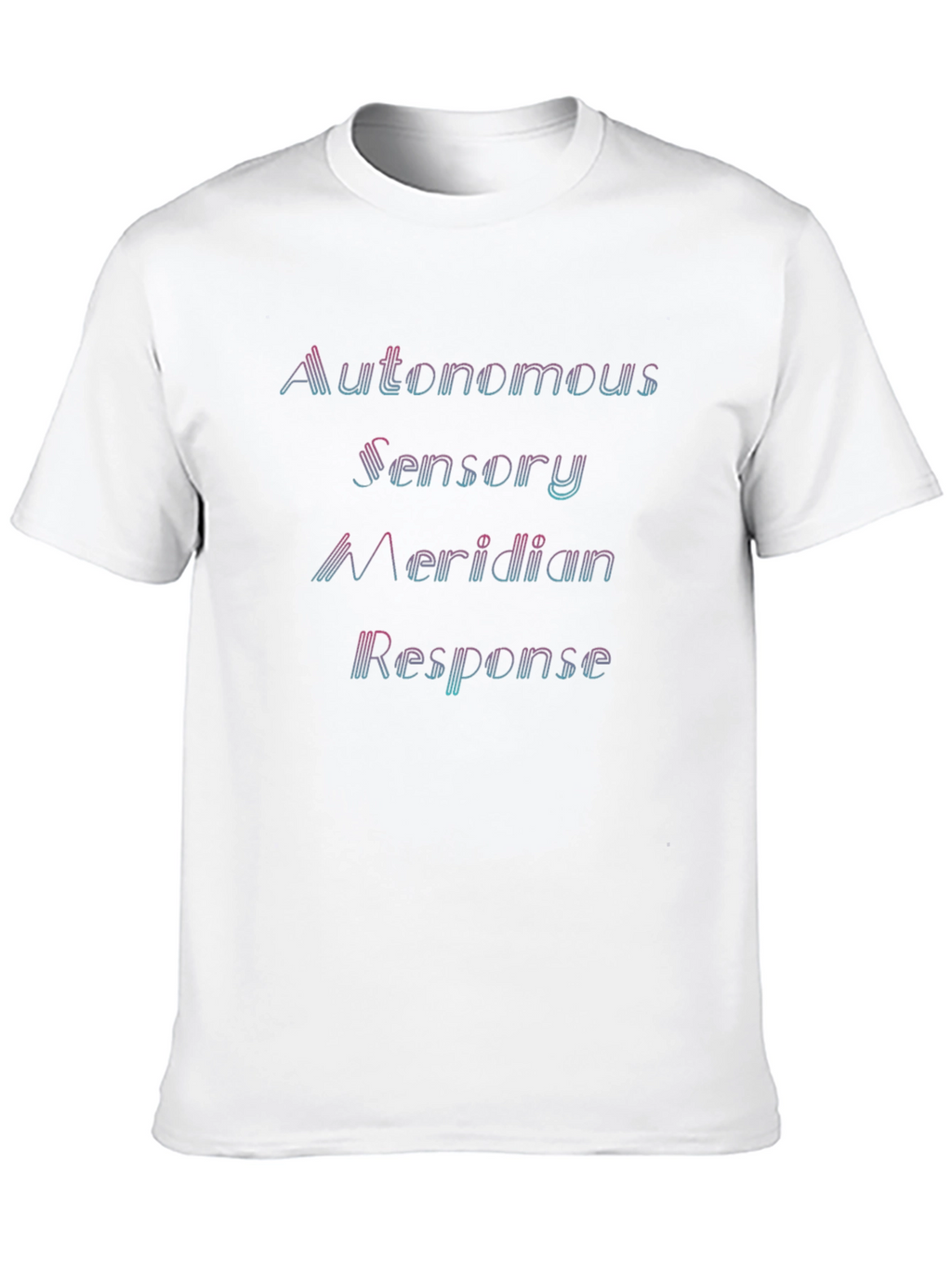 ASMR Black T-Shirt - Autonomous Sensory Meridian Response