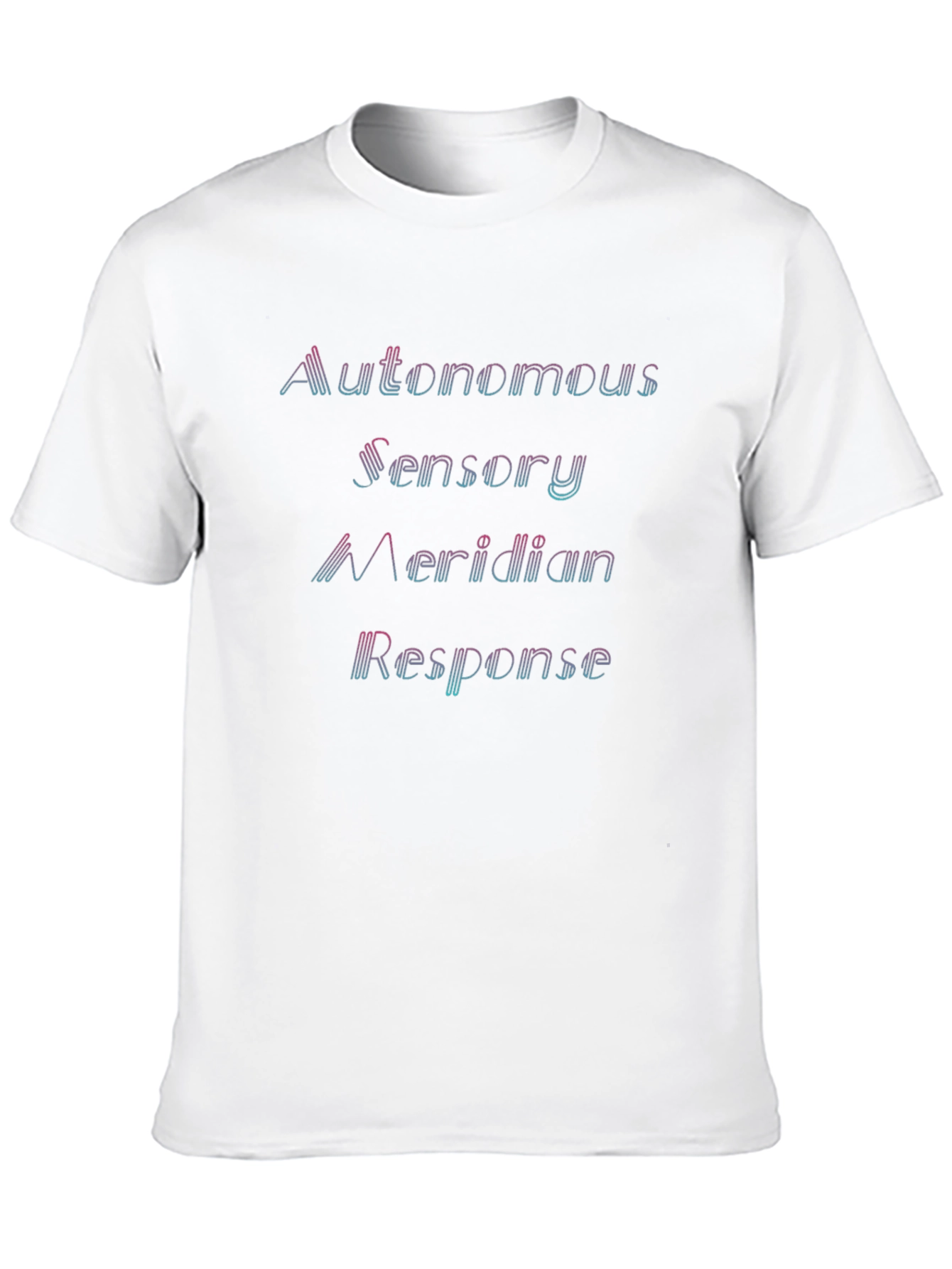 ASMR Black T-Shirt - Autonomous Sensory Meridian Response