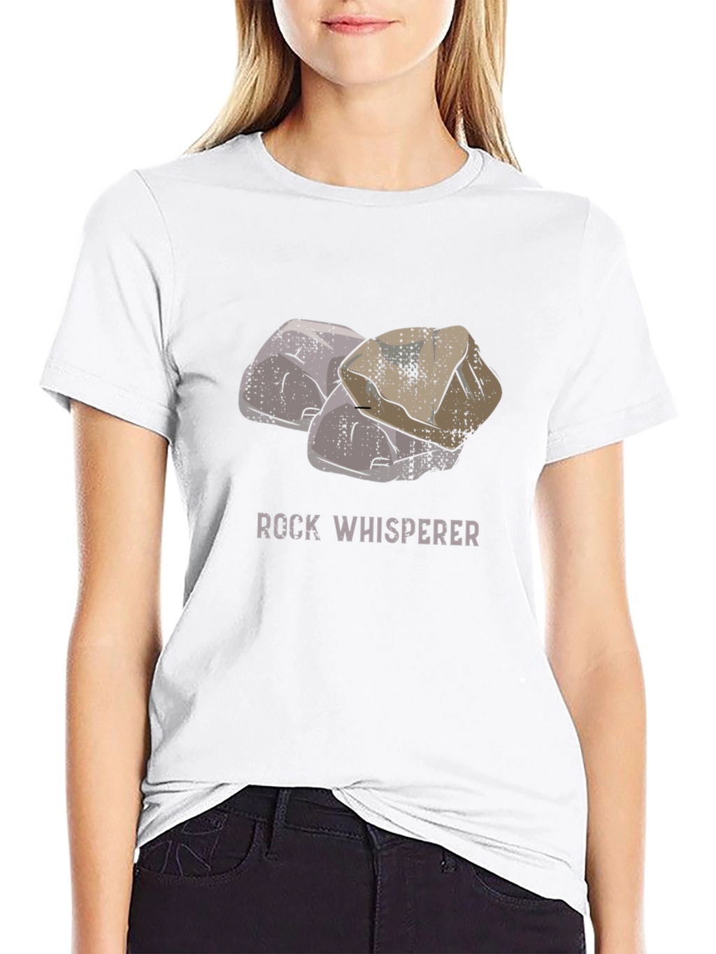 Rock Whisperer Graphic Tee - Nature Lovers T-Shirt