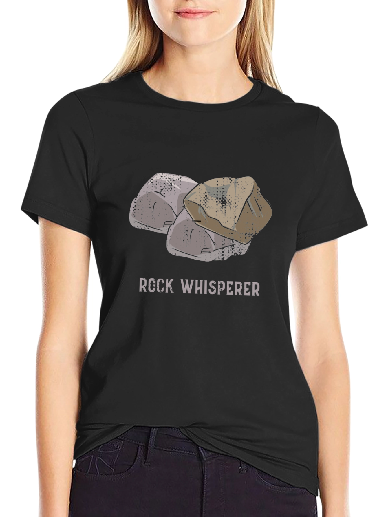 Rock Whisperer Graphic Tee - Nature Lovers T-Shirt