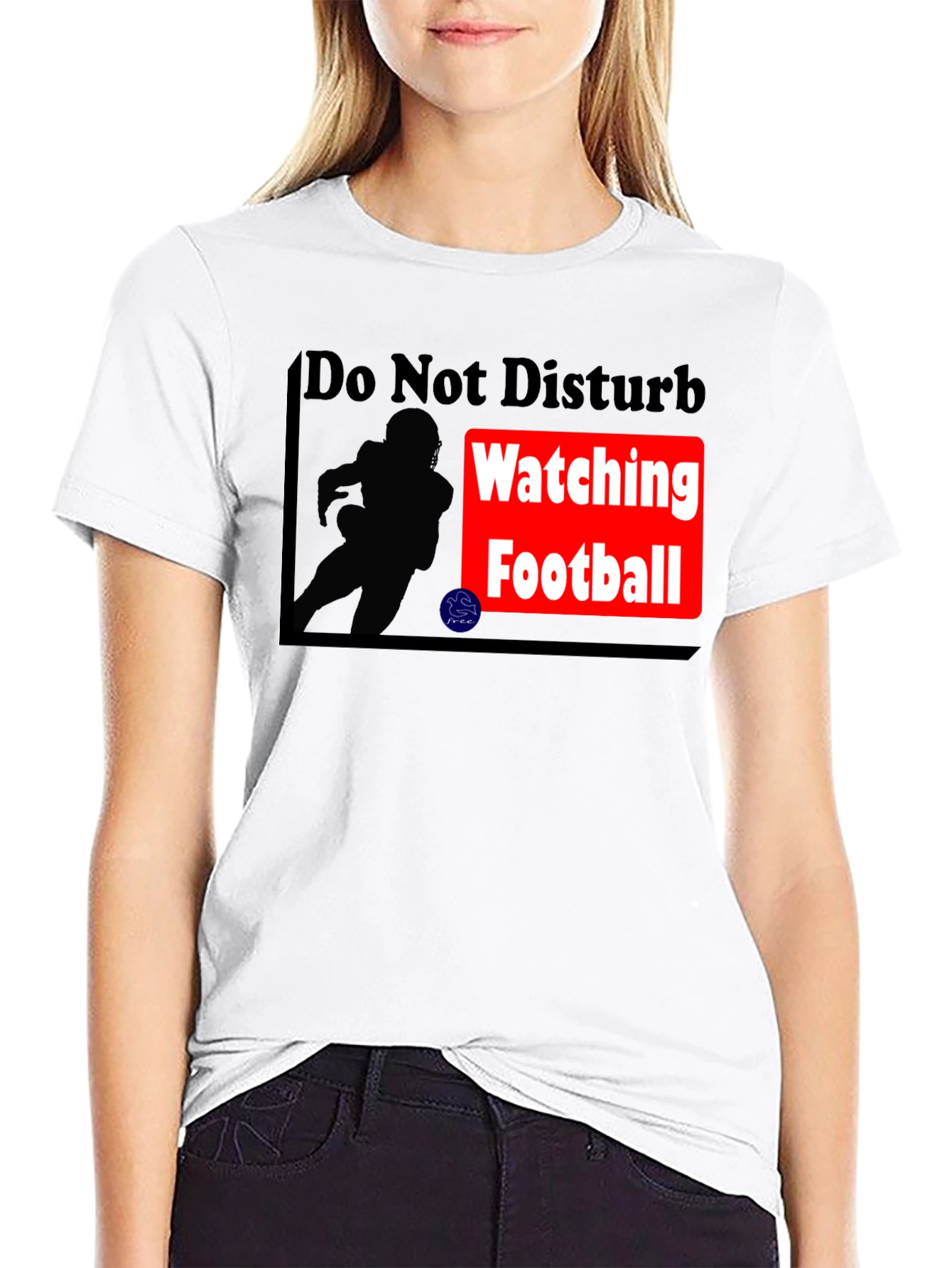 Do Not Disturb Football T-Shirt