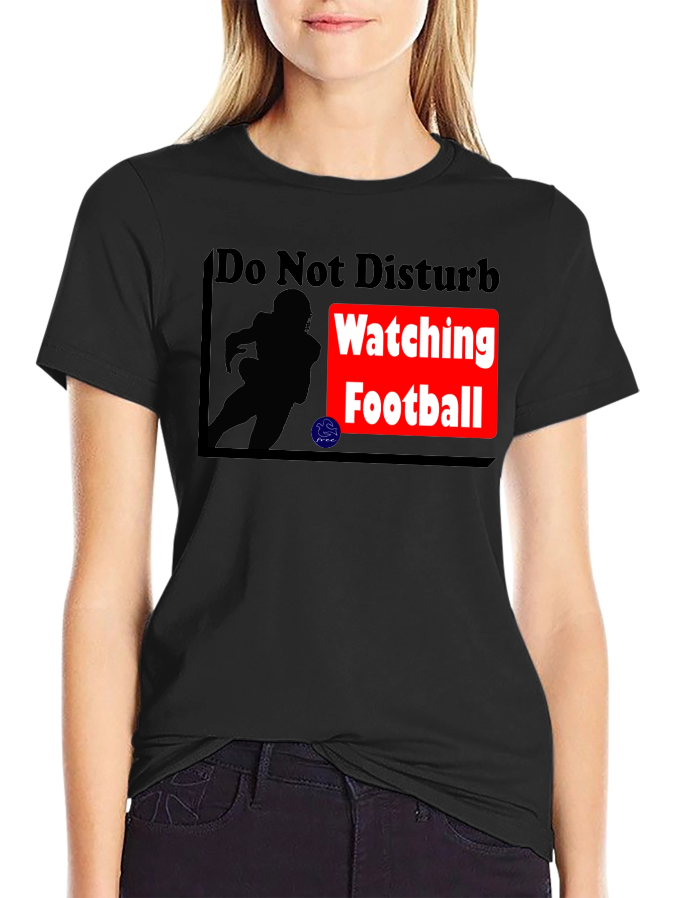 Do Not Disturb Football T-Shirt