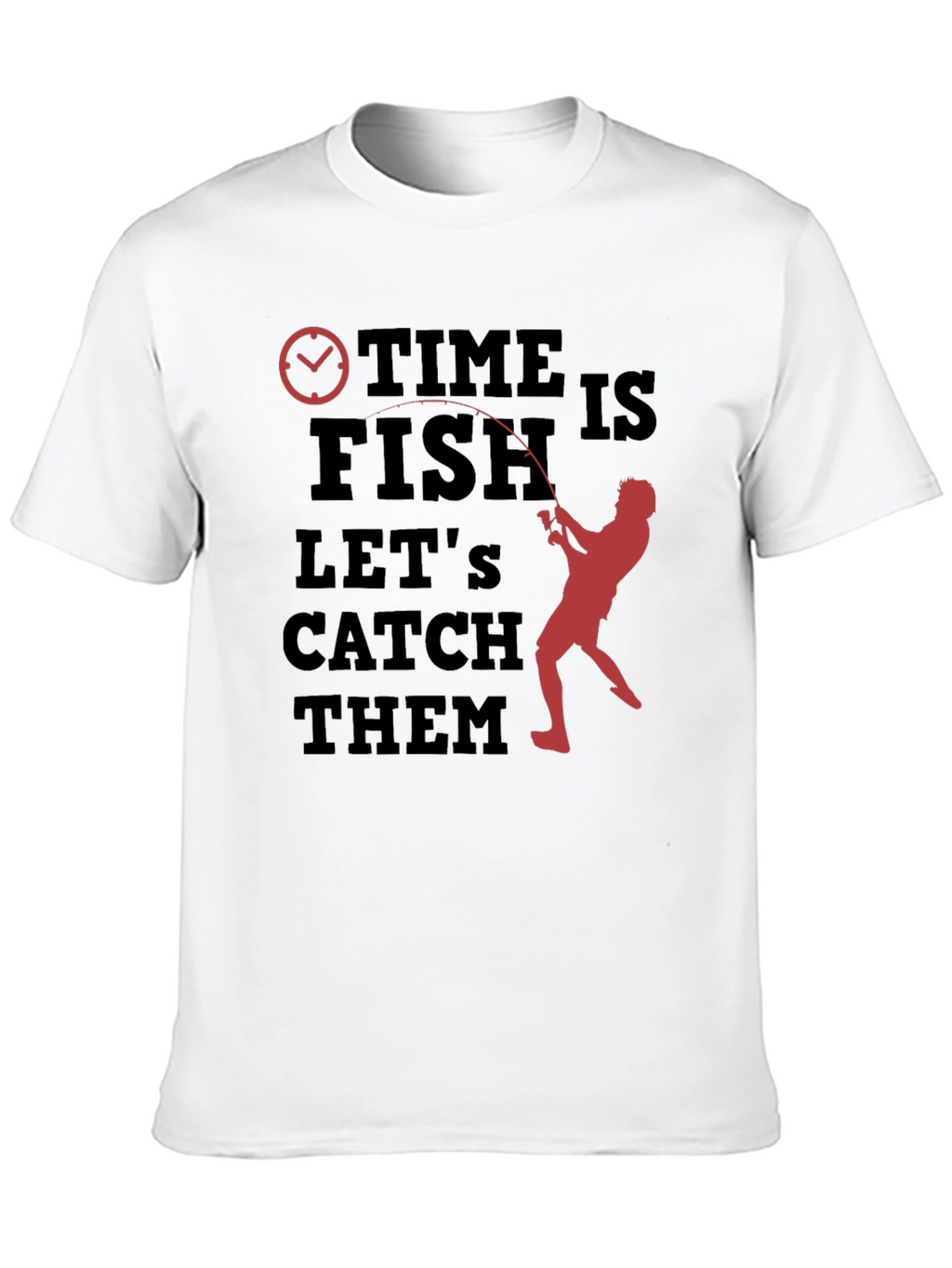 Time to Fish Graphic T-Shirt