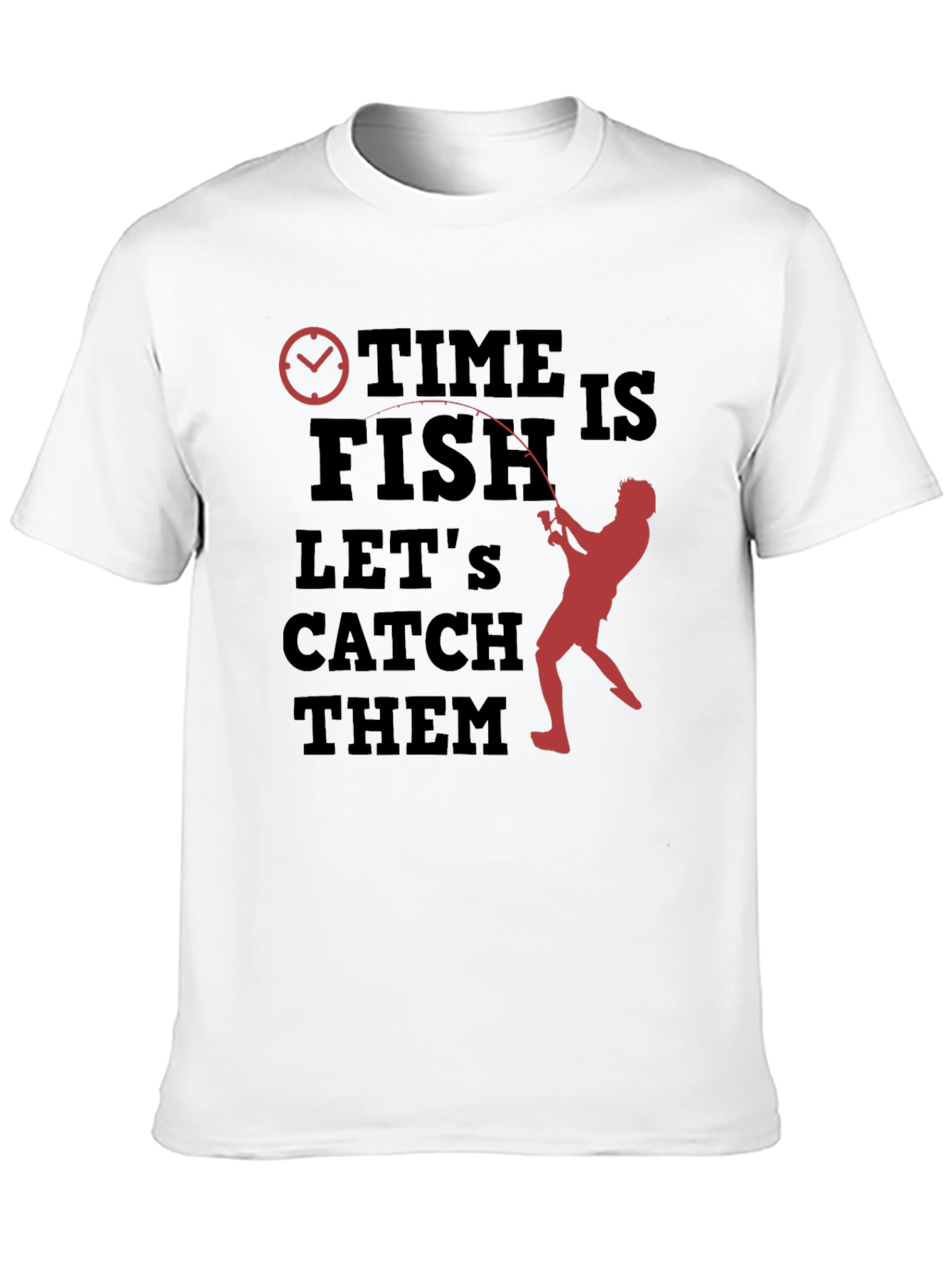 Time to Fish Graphic T-Shirt