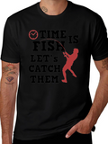 Time to Fish Graphic T-Shirt