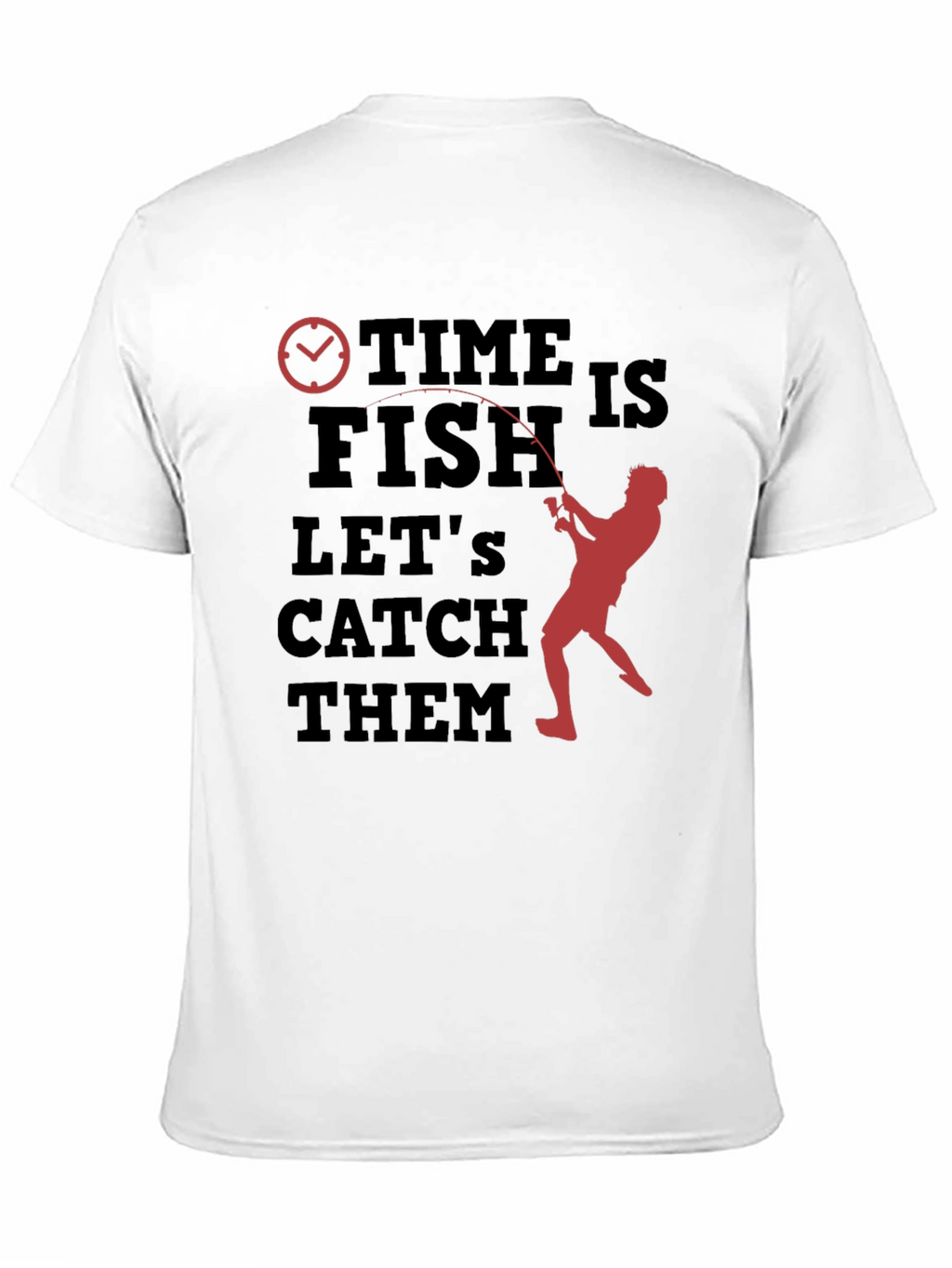 Time to Fish Graphic T-Shirt
