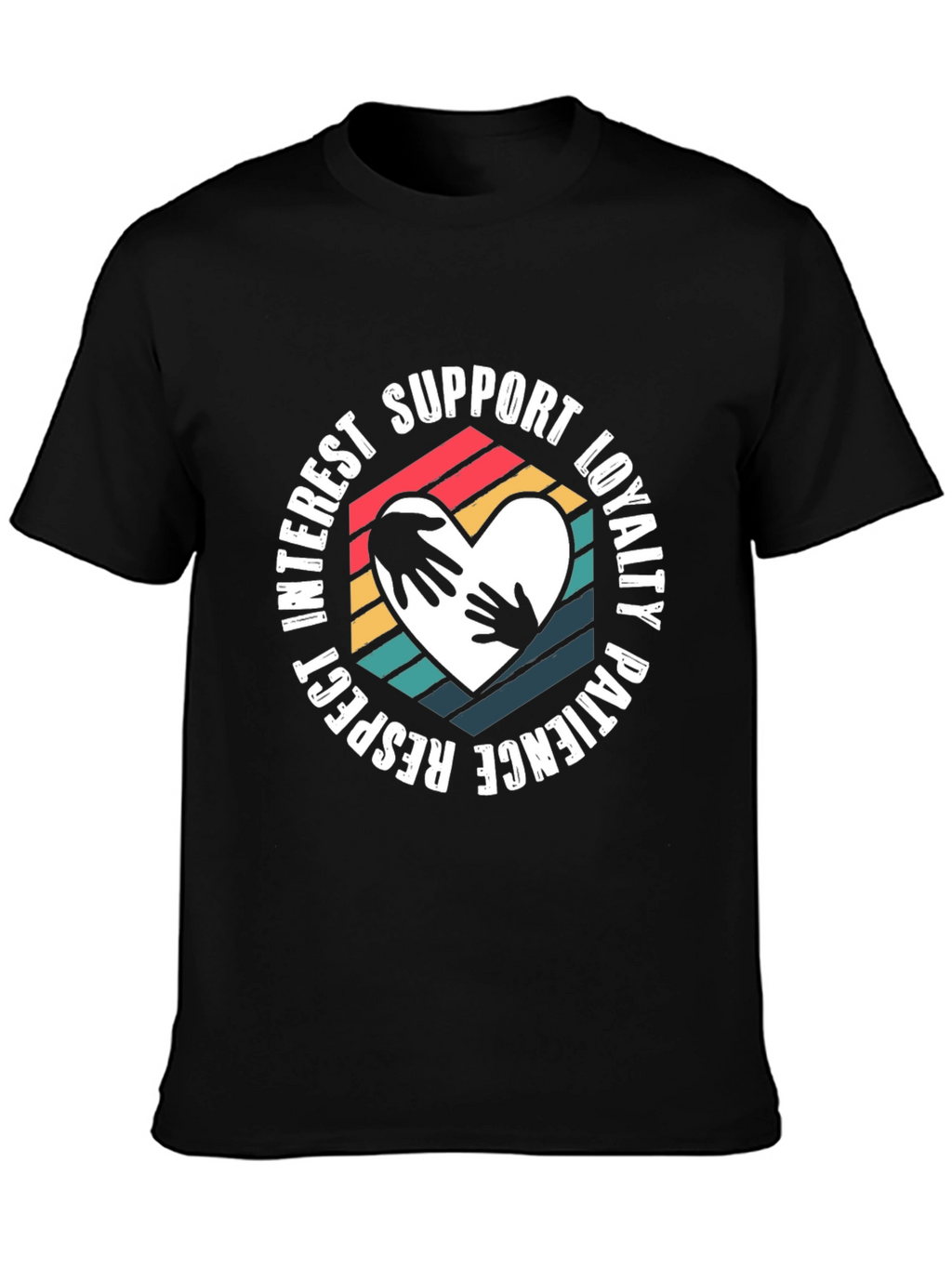 Interest Support Loyalty Graphic Tee