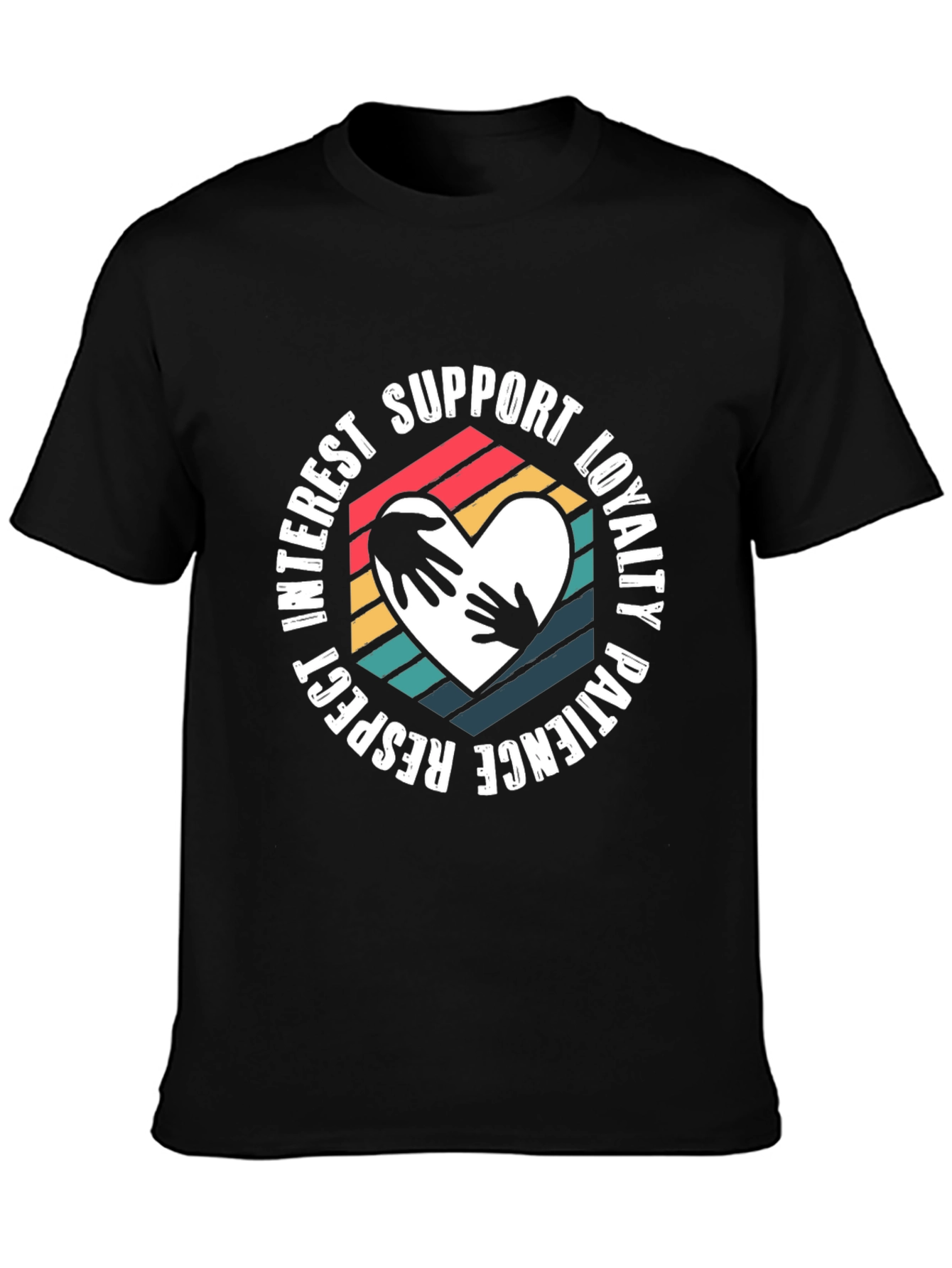 Interest Support Loyalty Graphic Tee
