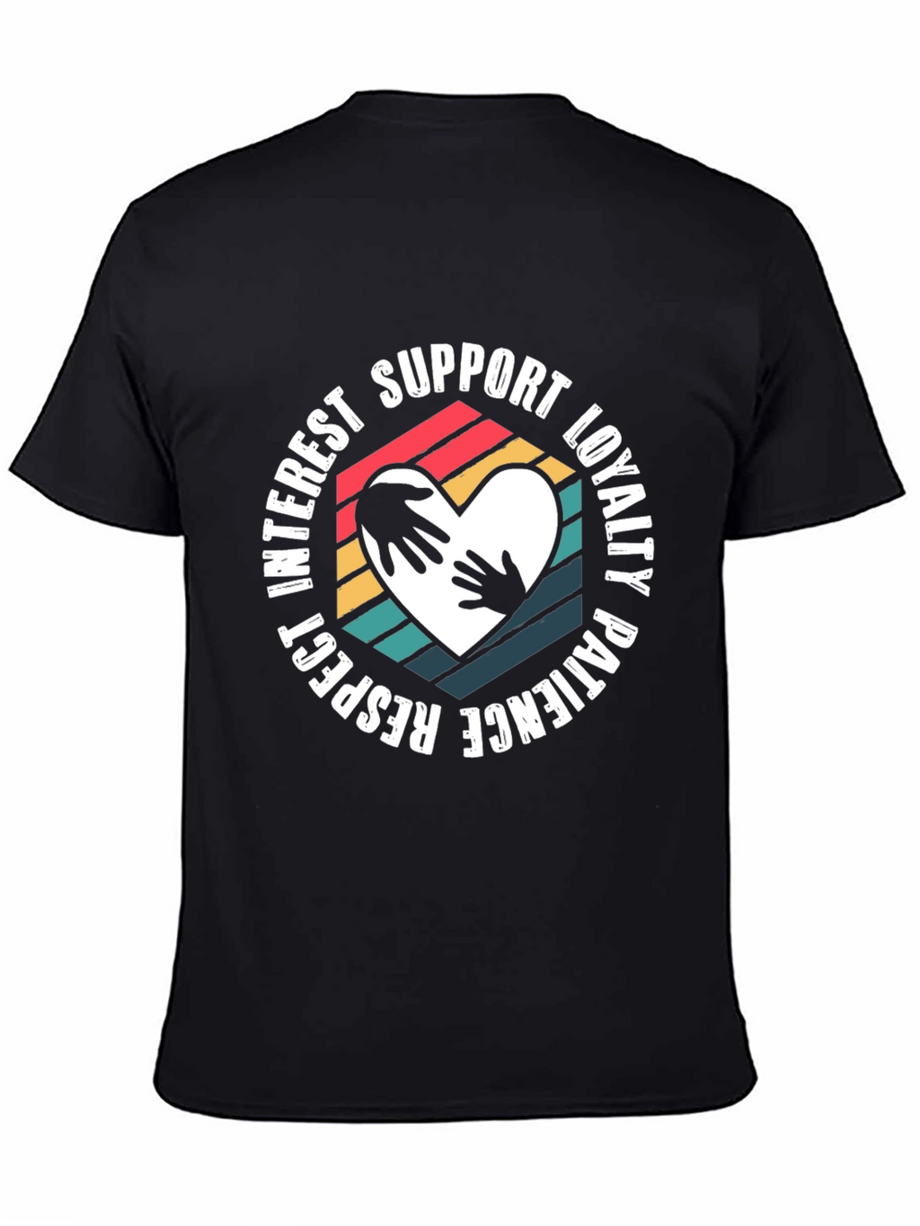 Interest Support Loyalty Graphic Tee