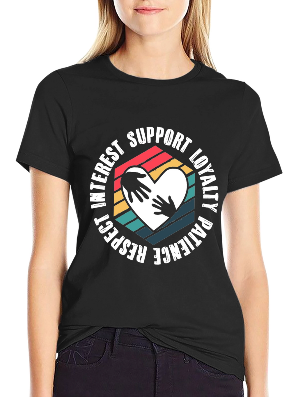 Interest Support Loyalty Graphic Tee