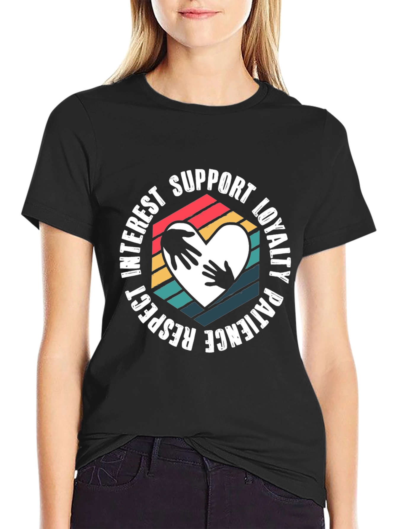 Interest Support Loyalty Graphic Tee