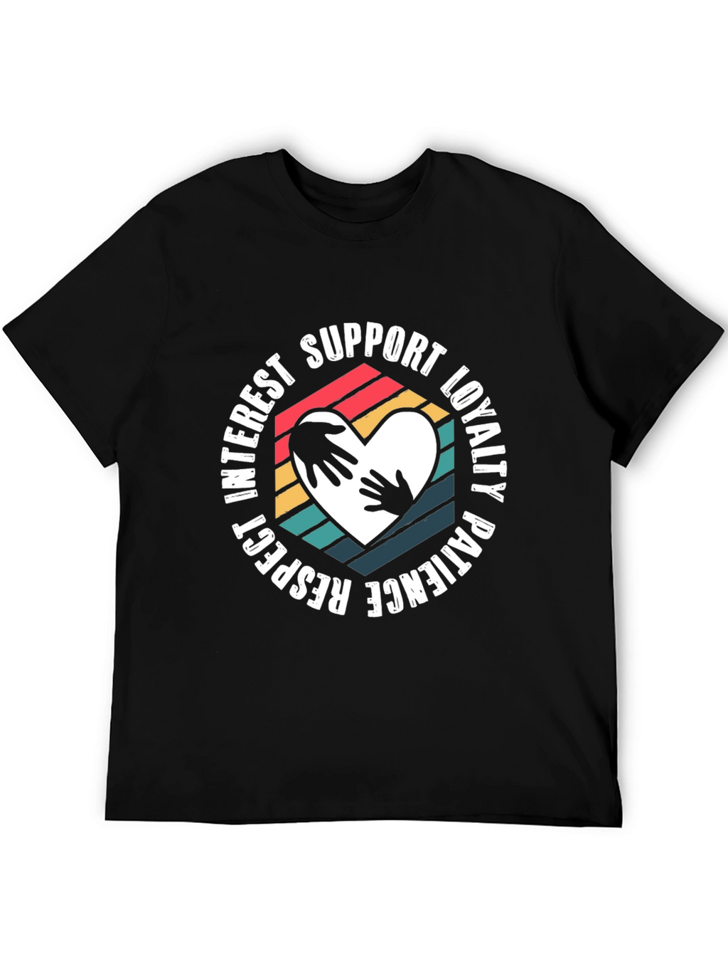 Interest Support Loyalty Graphic Tee