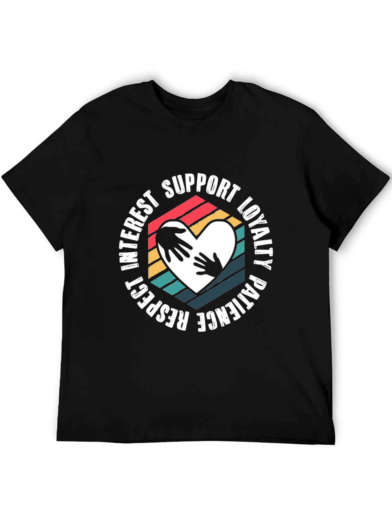 Interest Support Loyalty Graphic Tee