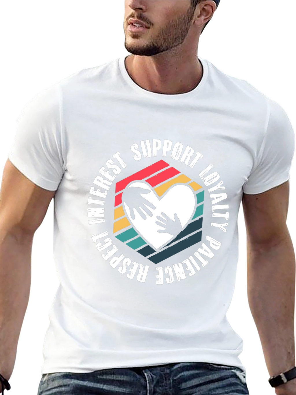 Interest Support Loyalty Graphic Tee