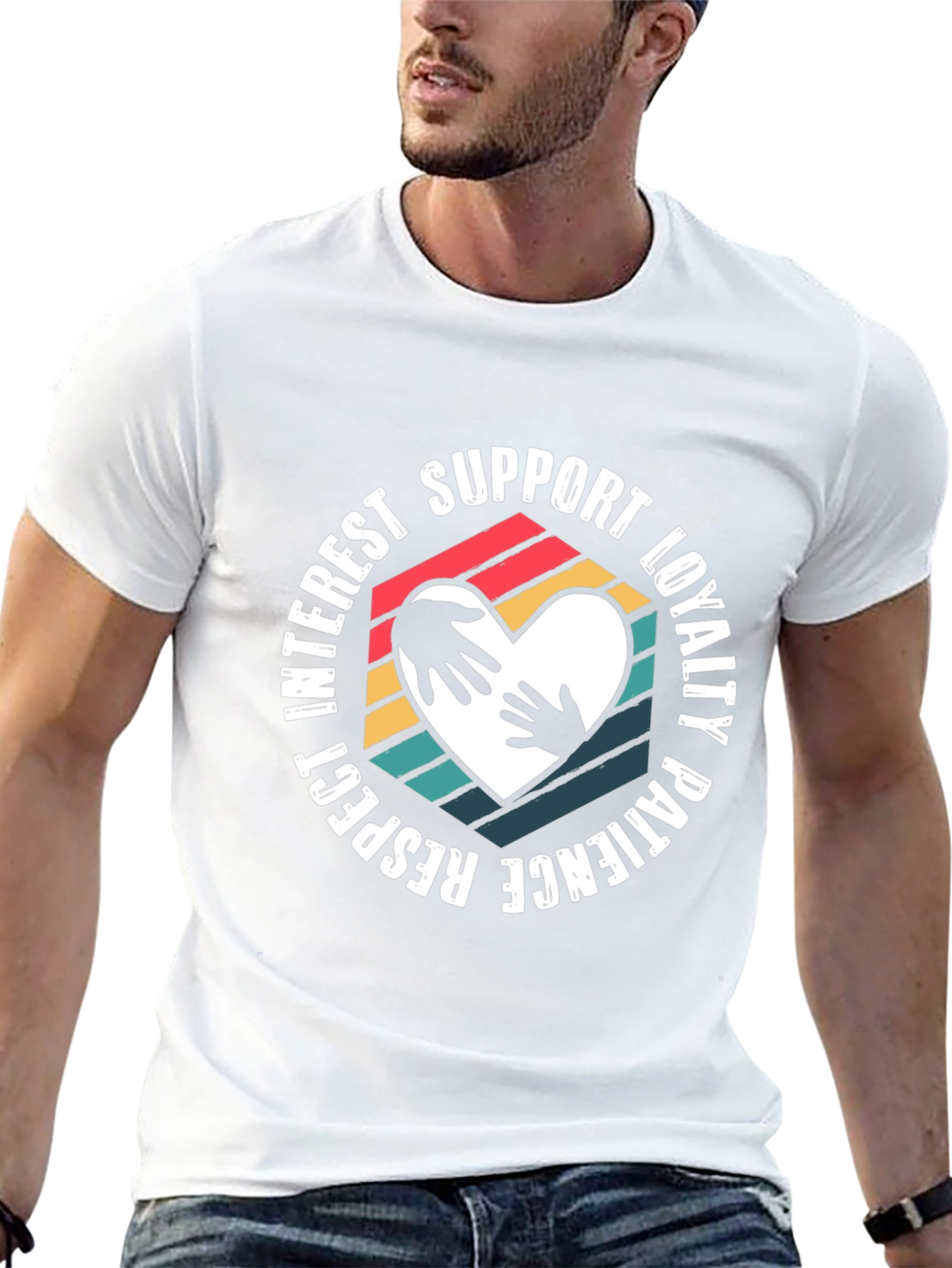 Interest Support Loyalty Graphic Tee