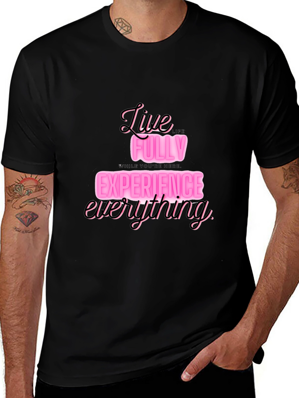 Live Fully T-Shirt: Experience Everything in Style