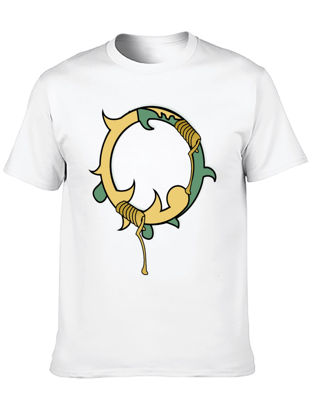Unique Graphic Black Tee