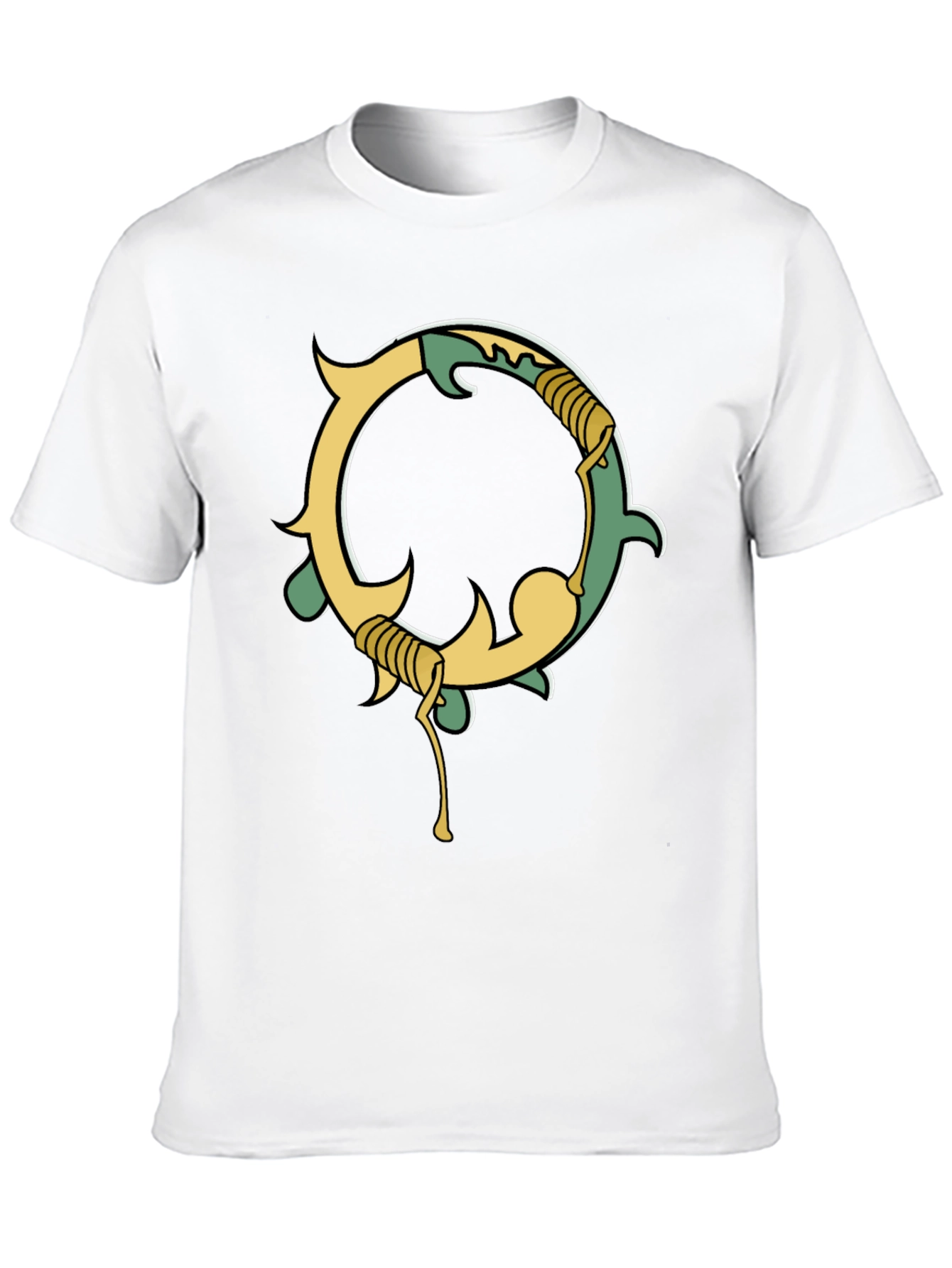 Unique Graphic Black Tee