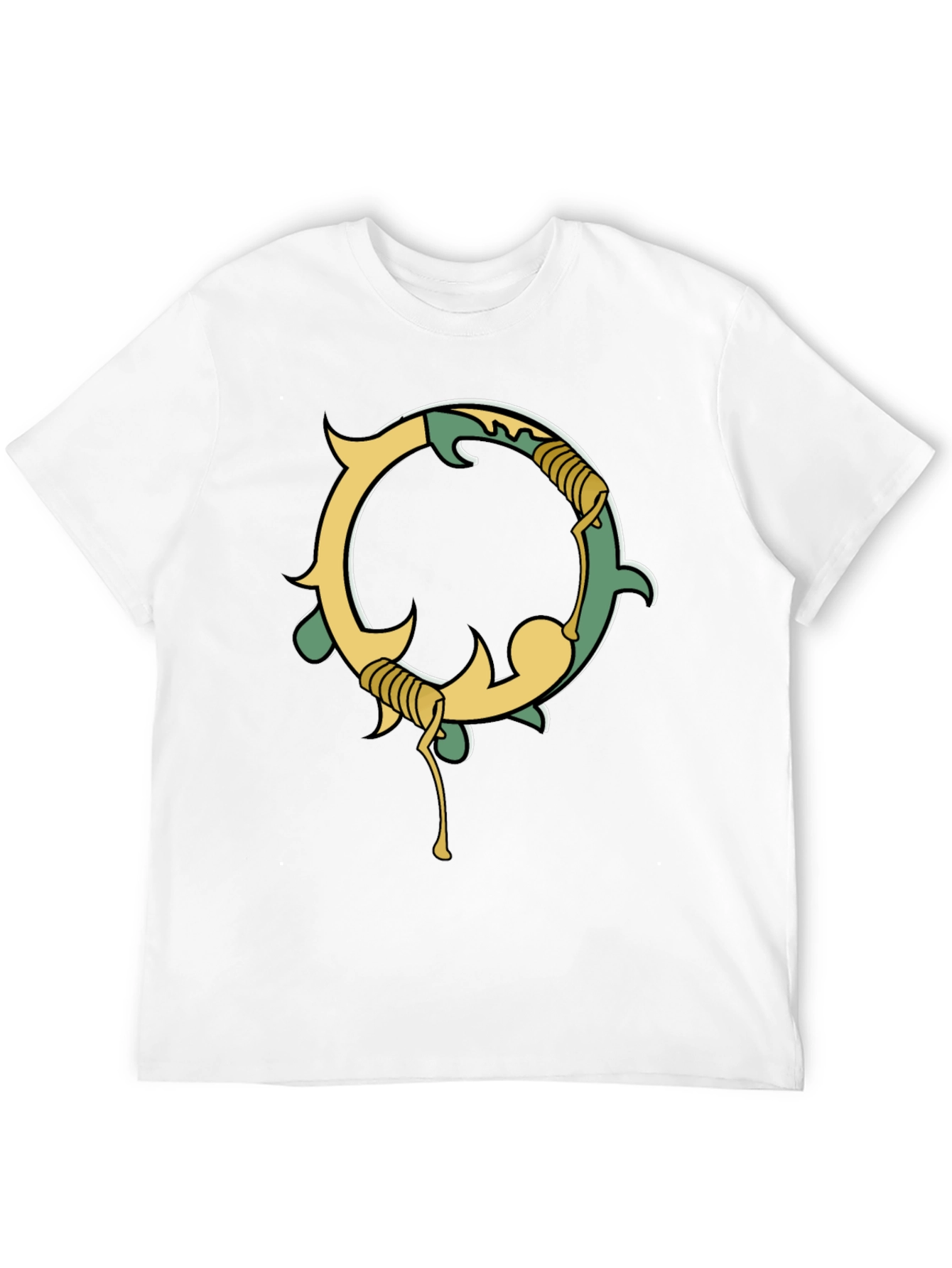 Unique Graphic Black Tee