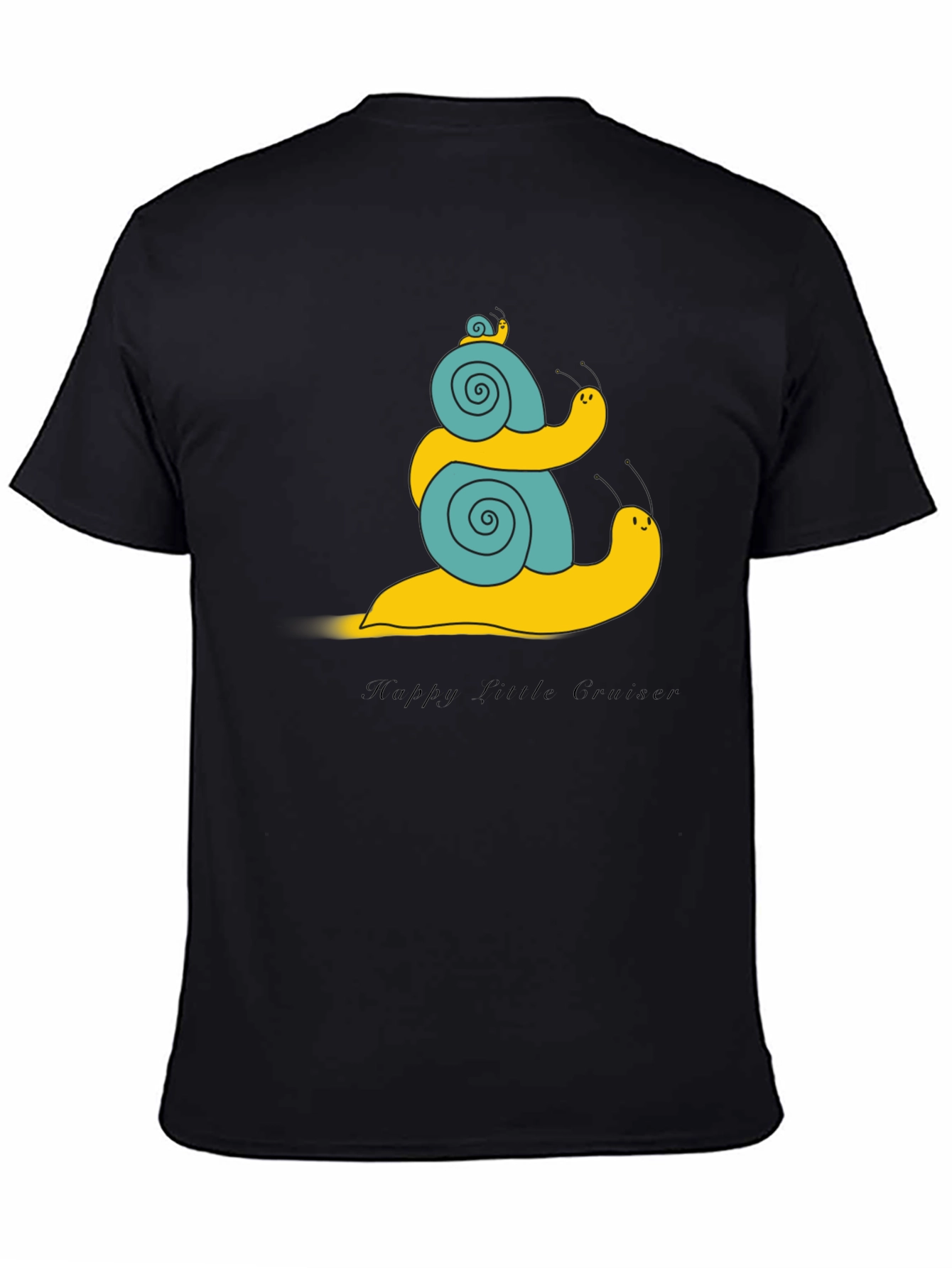 Cute Snail Family T-Shirt