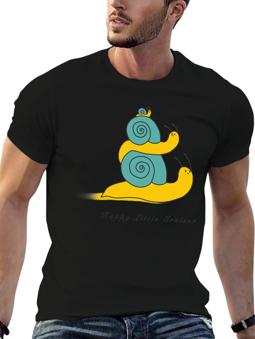 Cute Snail Family T-Shirt