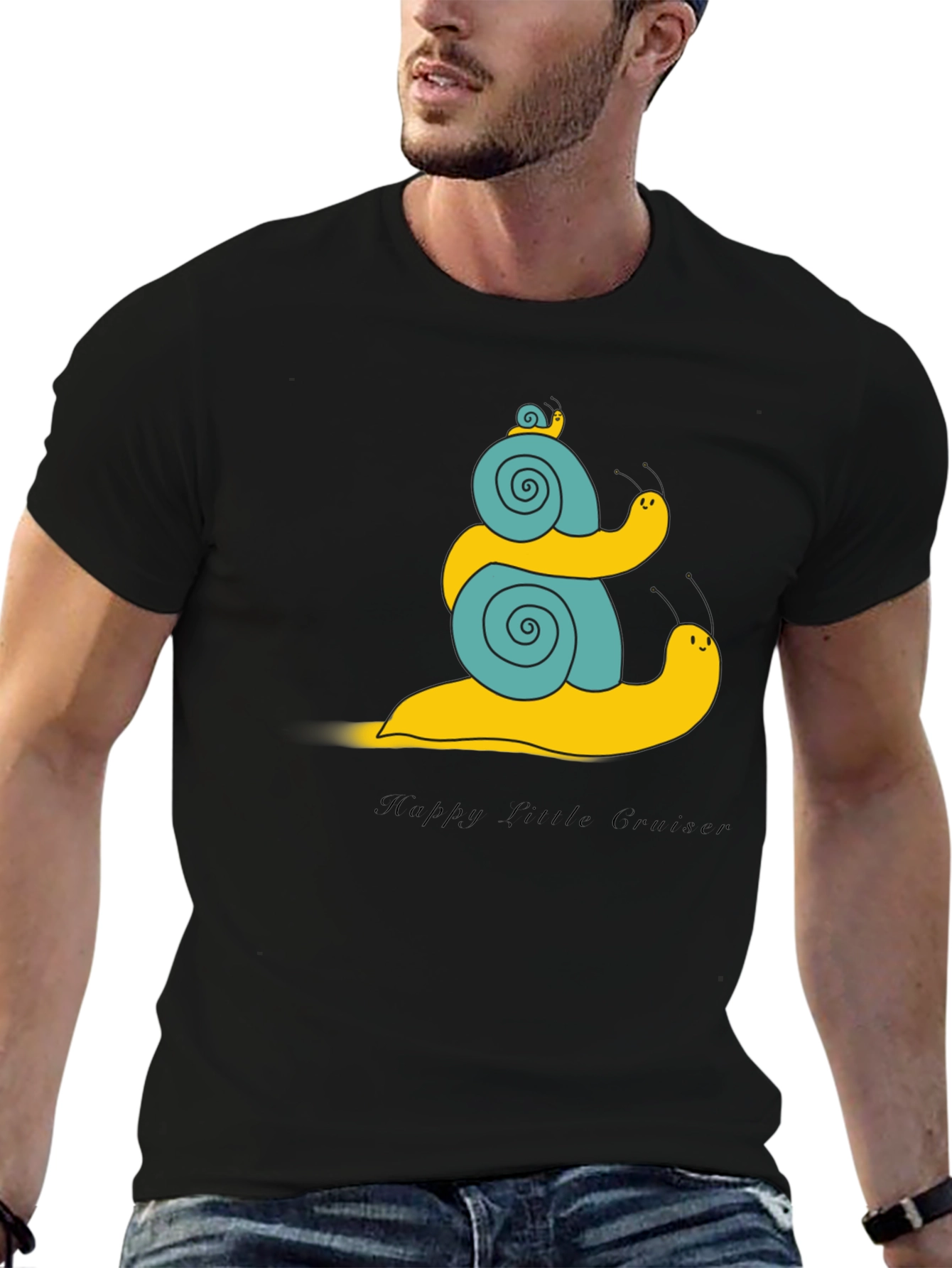 Cute Snail Family T-Shirt