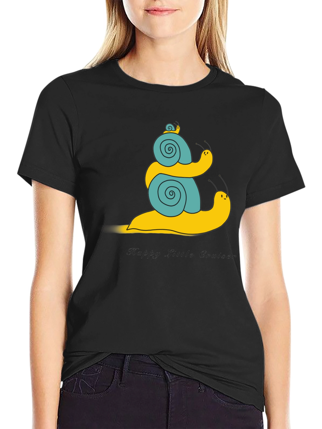Cute Snail Family T-Shirt