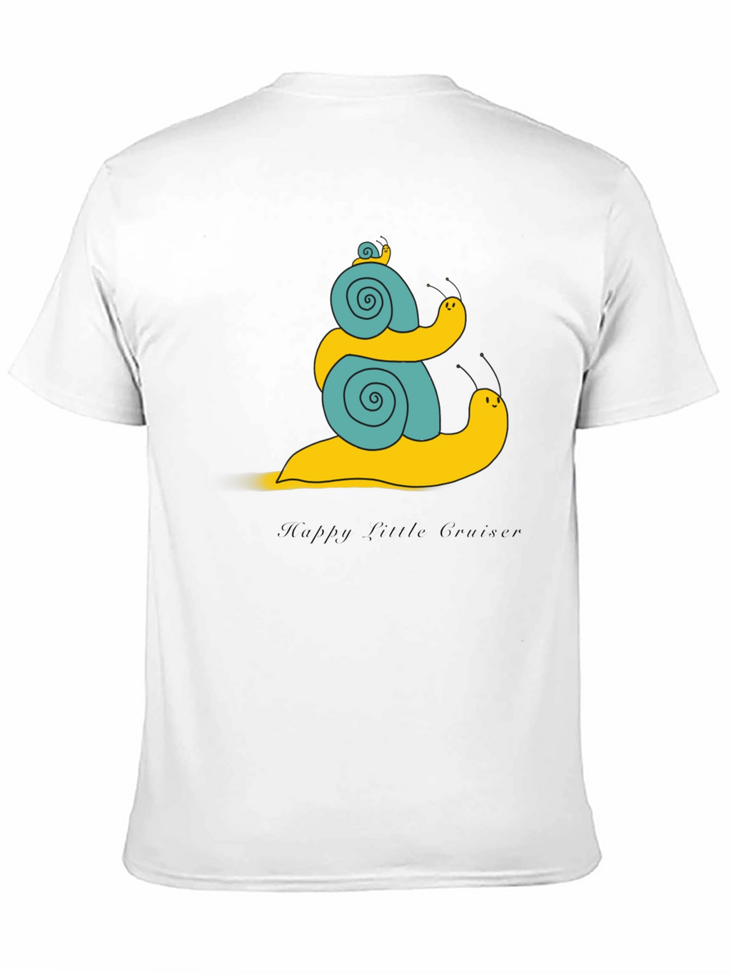 Cute Snail Family T-Shirt