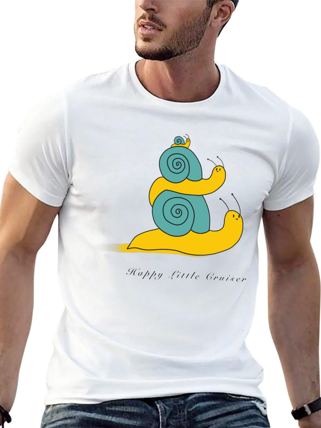 Cute Snail Family T-Shirt
