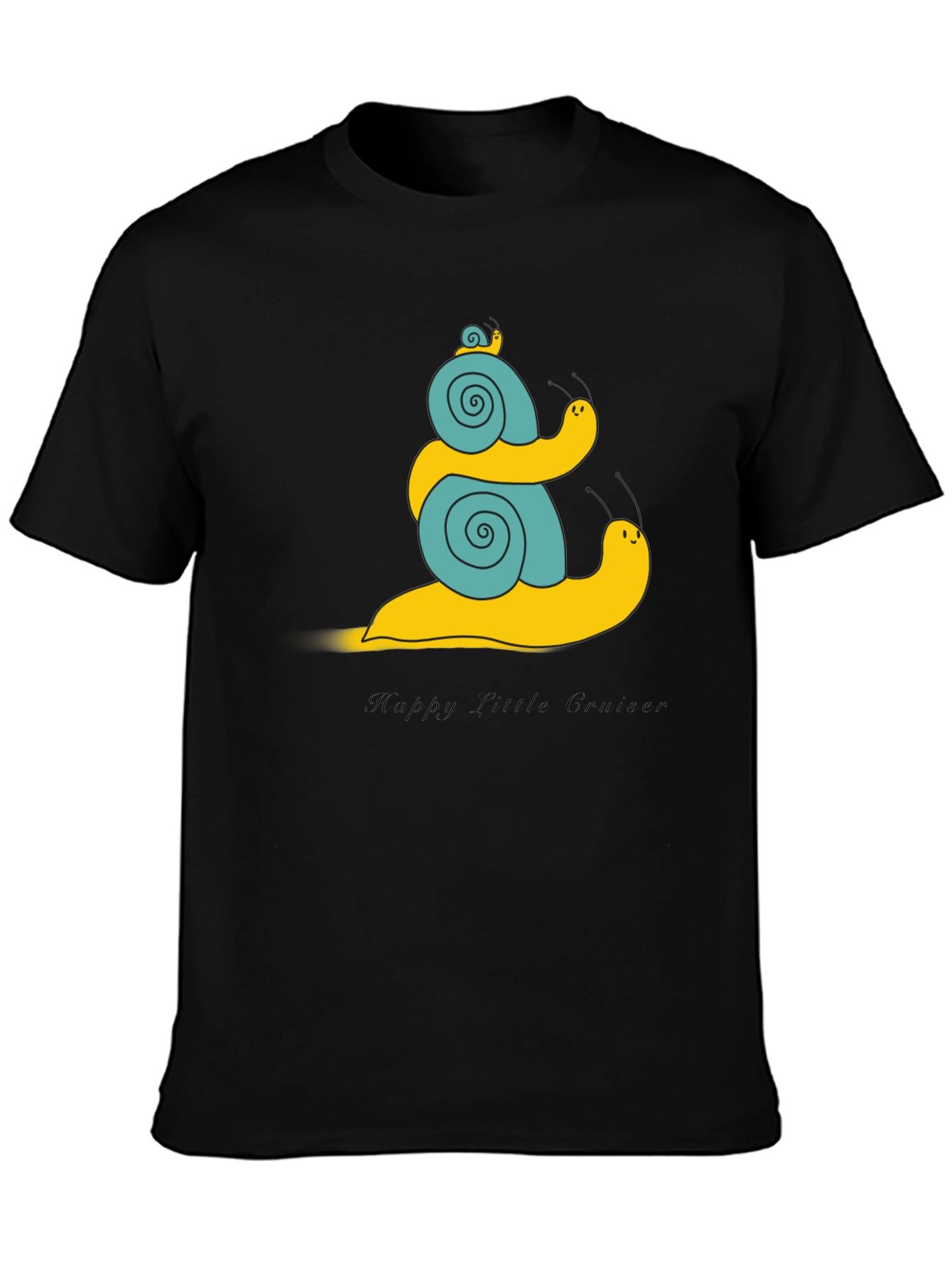 Cute Snail Family T-Shirt