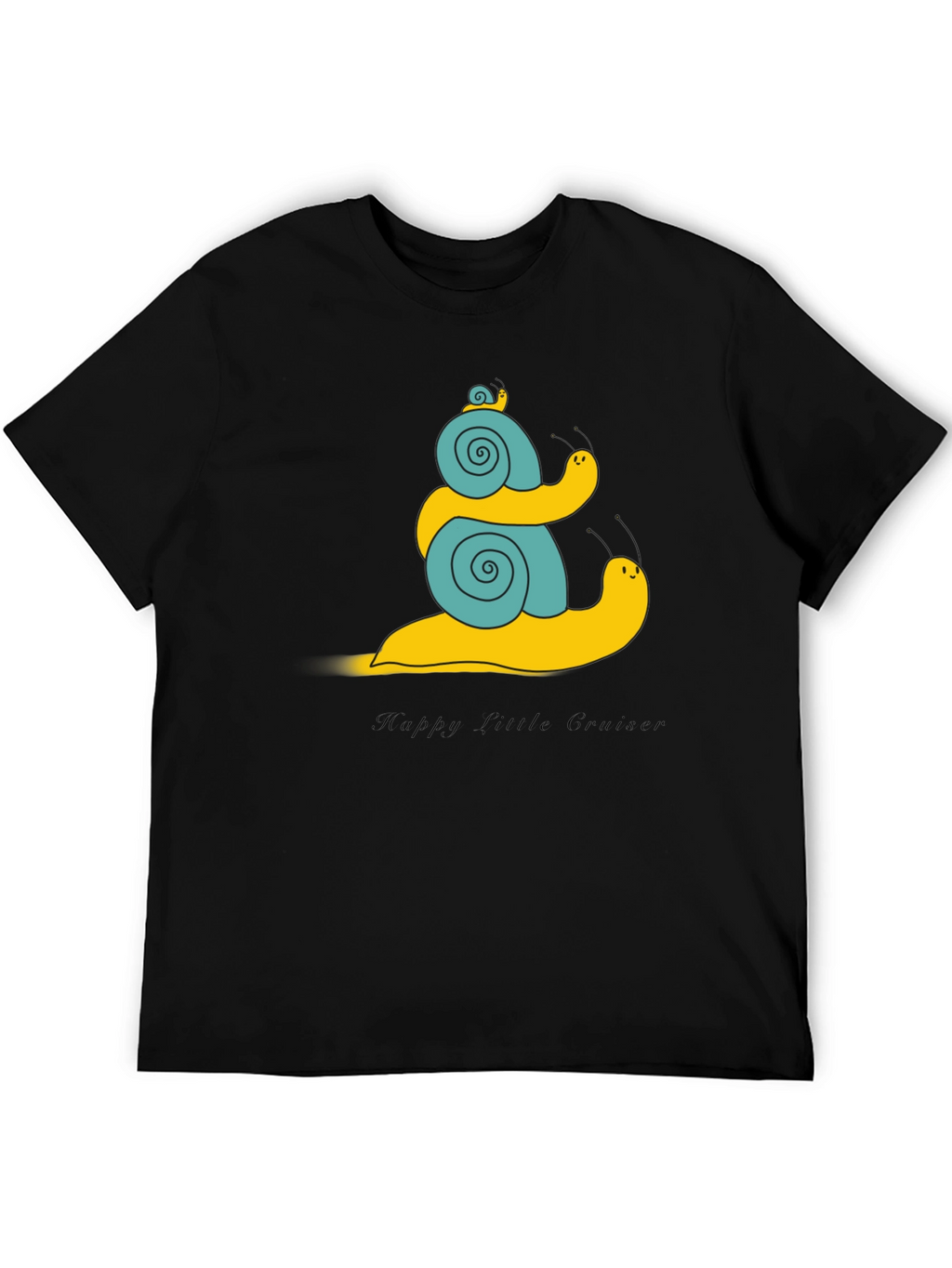 Cute Snail Family T-Shirt