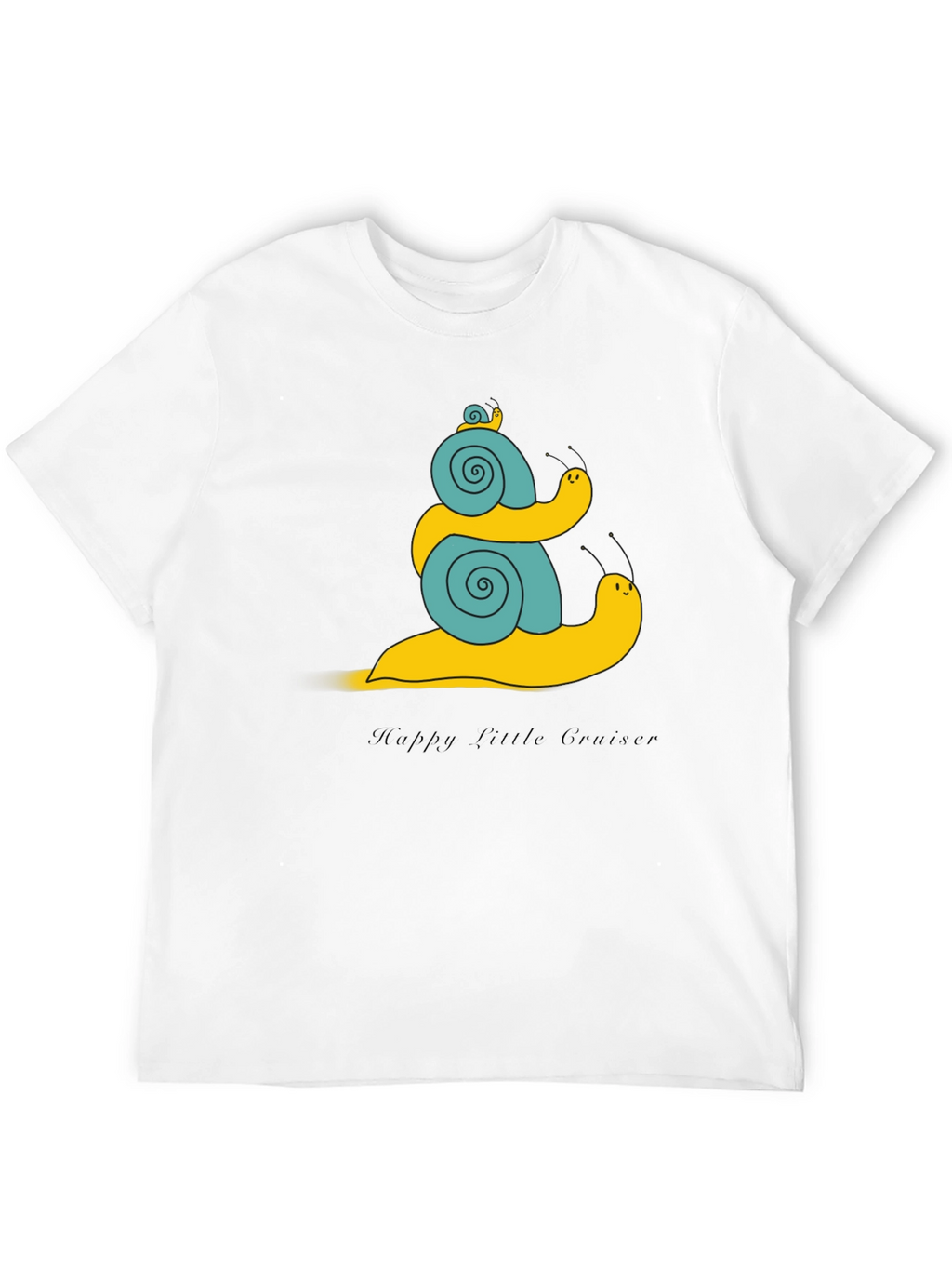 Cute Snail Family T-Shirt