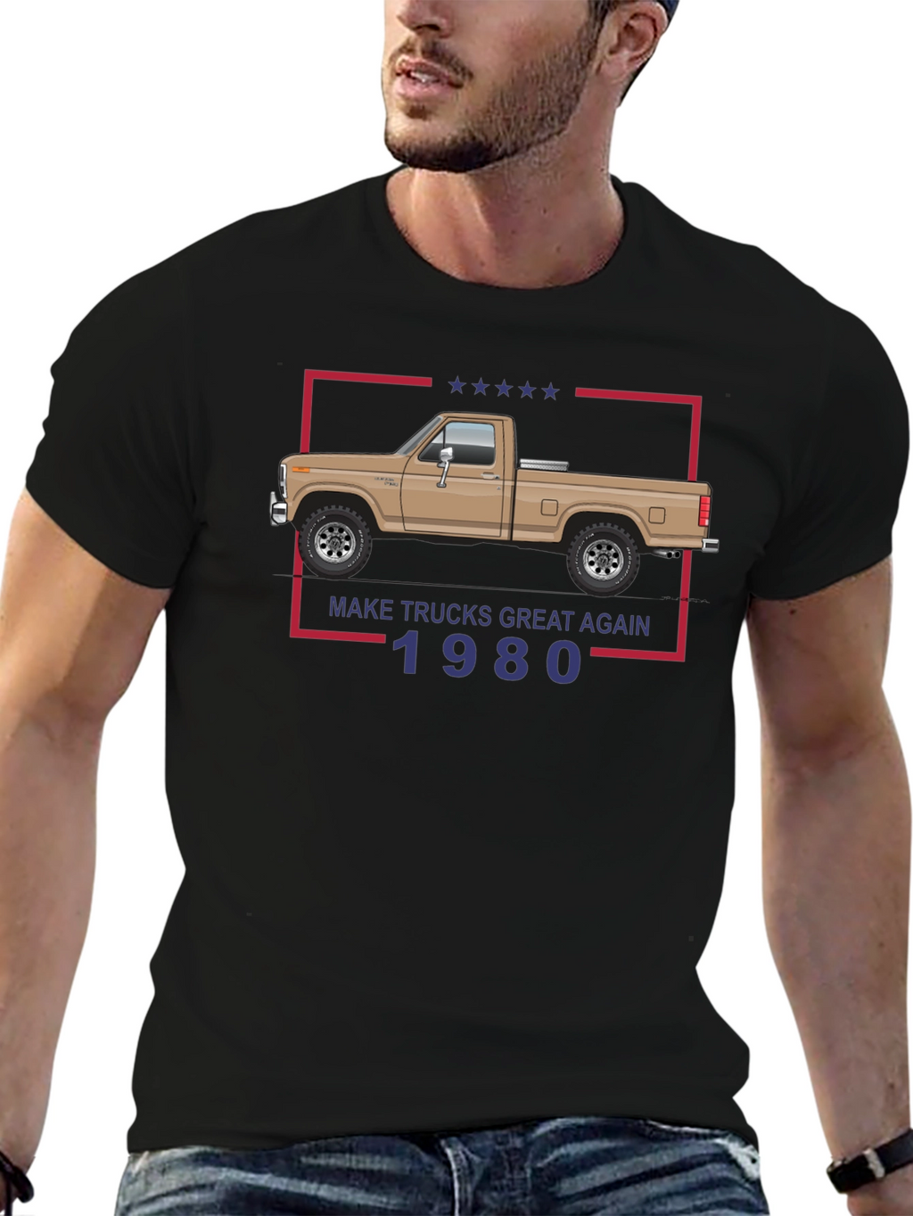 Make Trucks Great Again 1980 T-Shirt