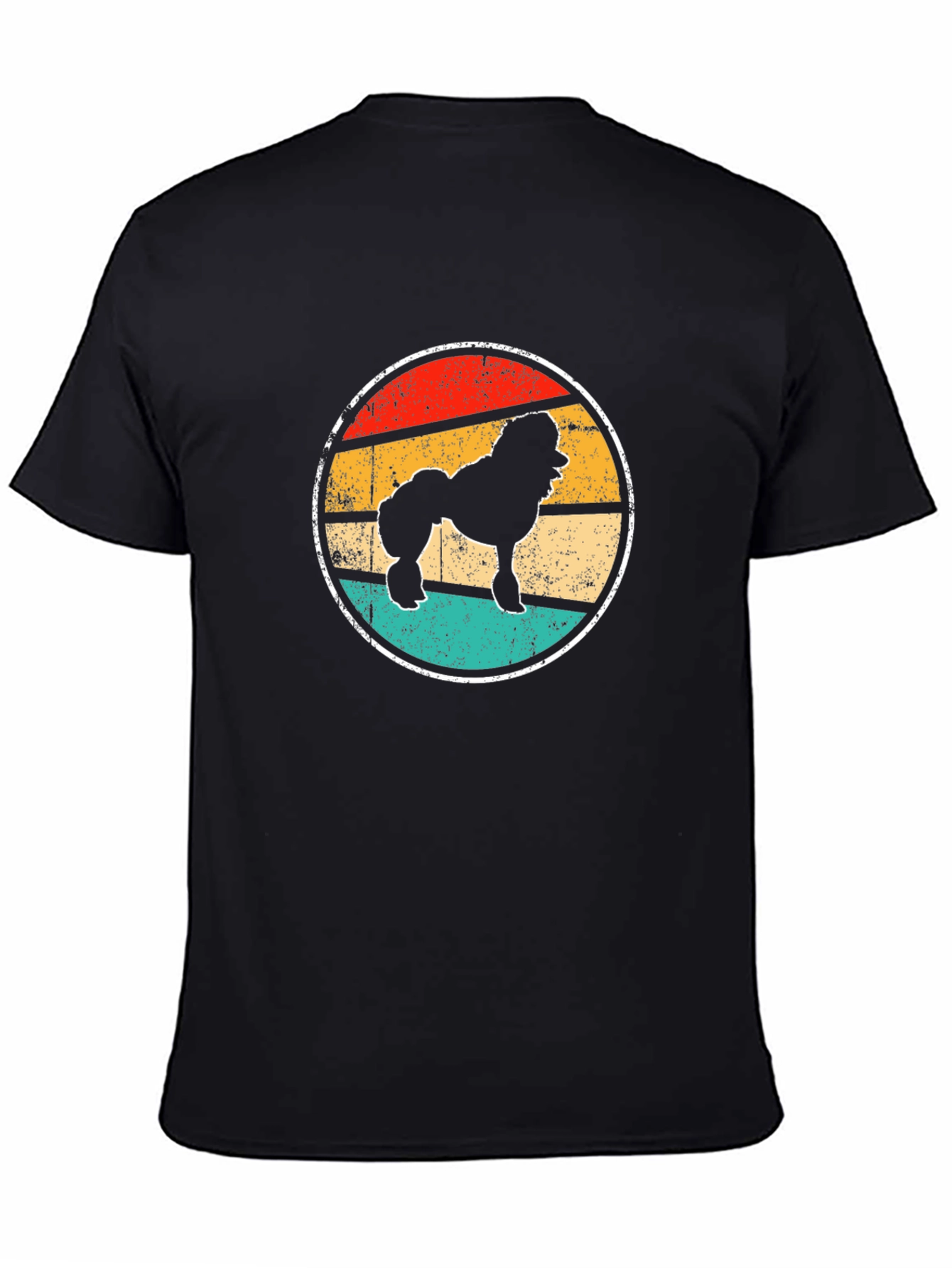 Retro Poodle T-Shirt - Vintage Style Dog Lover Tee