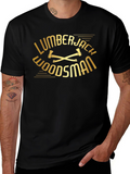 Lumberjack Woodsman Graphic T-Shirt